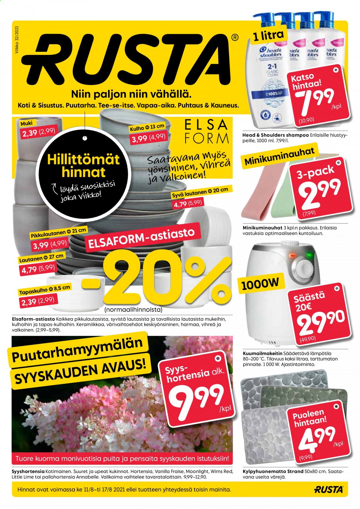 Rusta tarjoukset - 11.08.2021 - 17.08.2021. Sivu 1