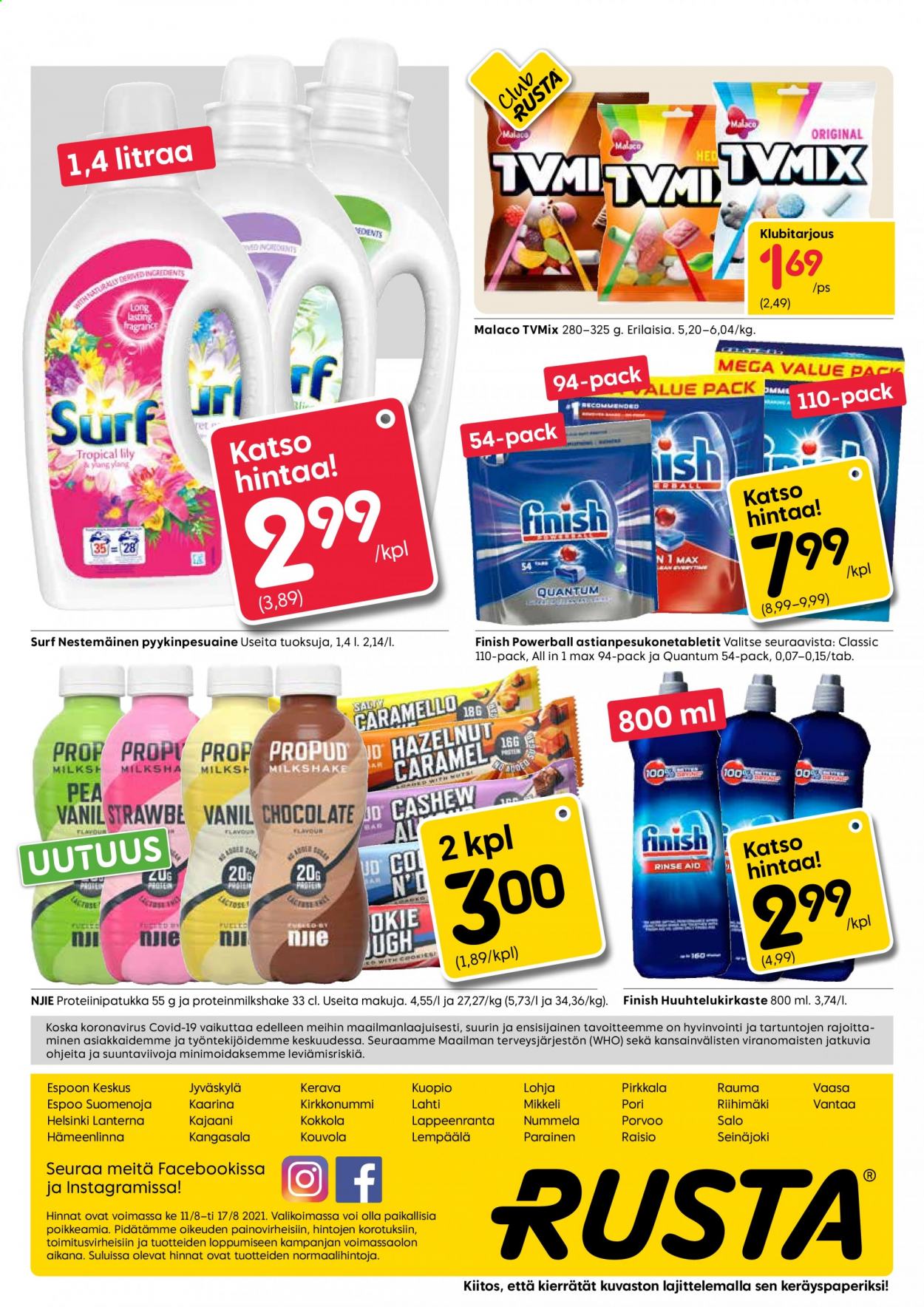 Rusta tarjoukset - 11.08.2021 - 17.08.2021. Sivu 20