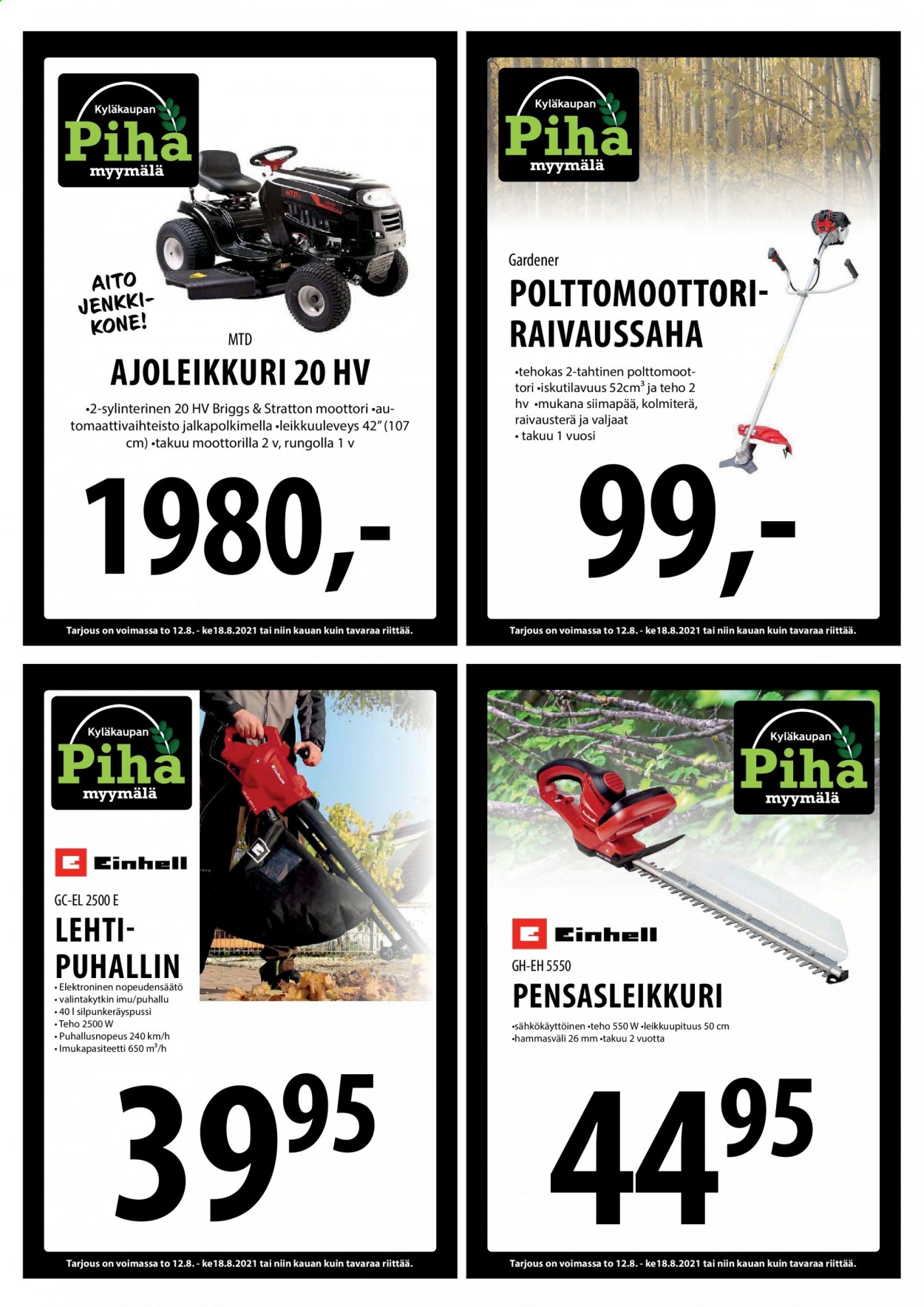 Tuuri tarjoukset - 12.08.2021 - 18.08.2021. Sivu 21