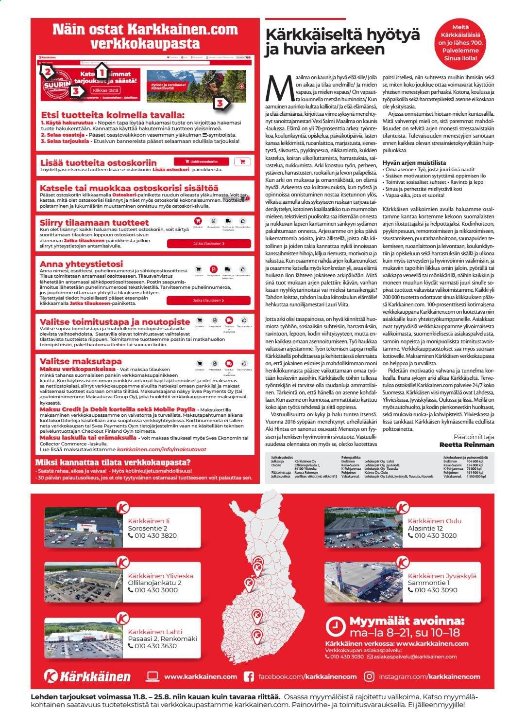Kärkkäinen tarjoukset - 11.08.2021 - 25.08.2021. Sivu 2