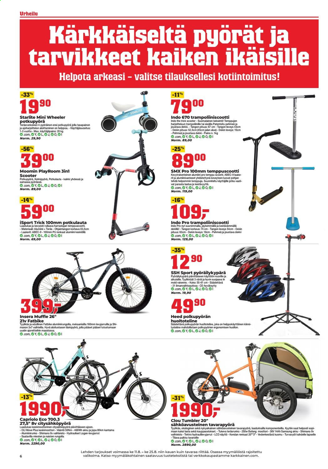 Kärkkäinen tarjoukset - 11.08.2021 - 25.08.2021. Sivu 6