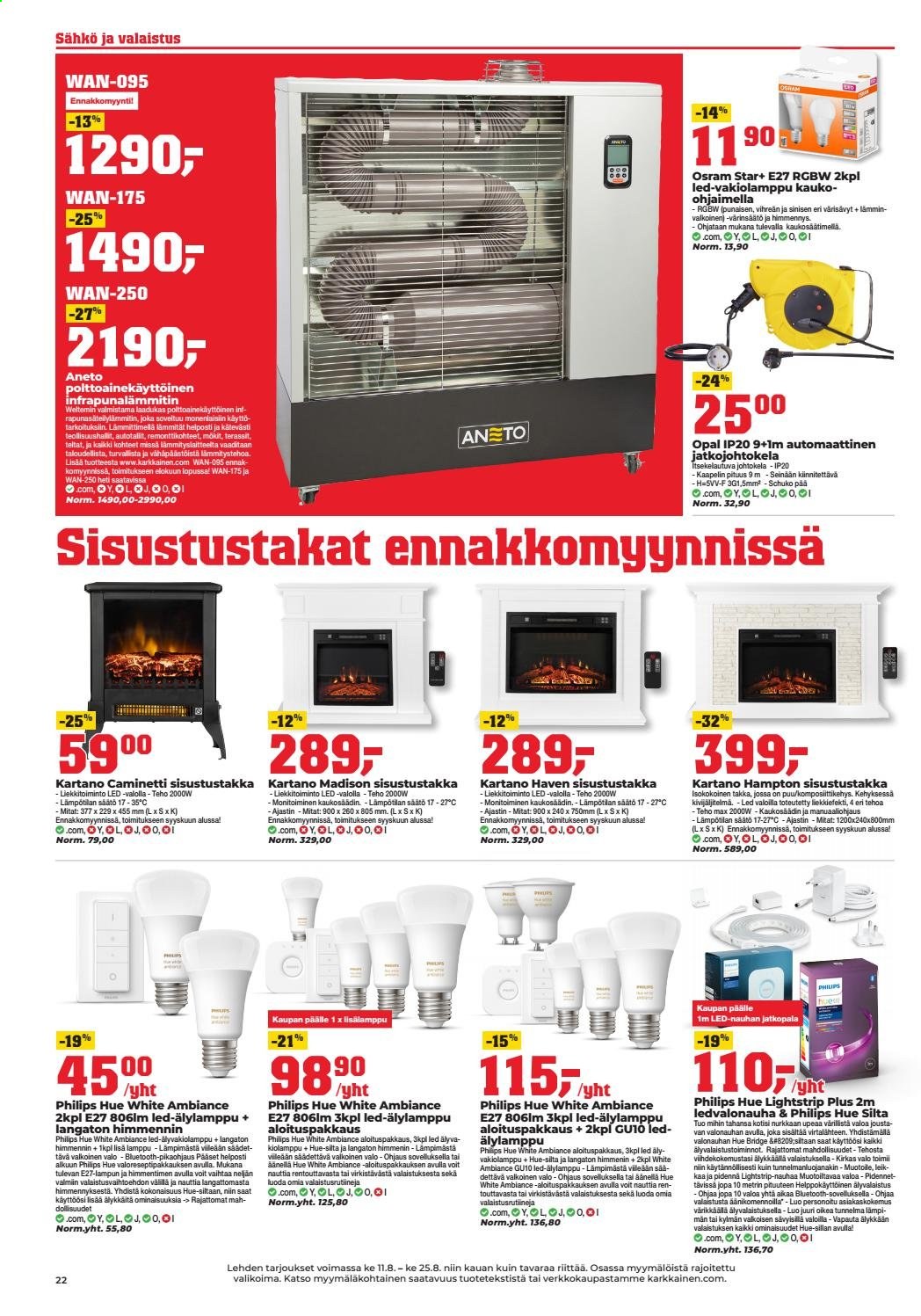 Kärkkäinen tarjoukset - 11.08.2021 - 25.08.2021. Sivu 22