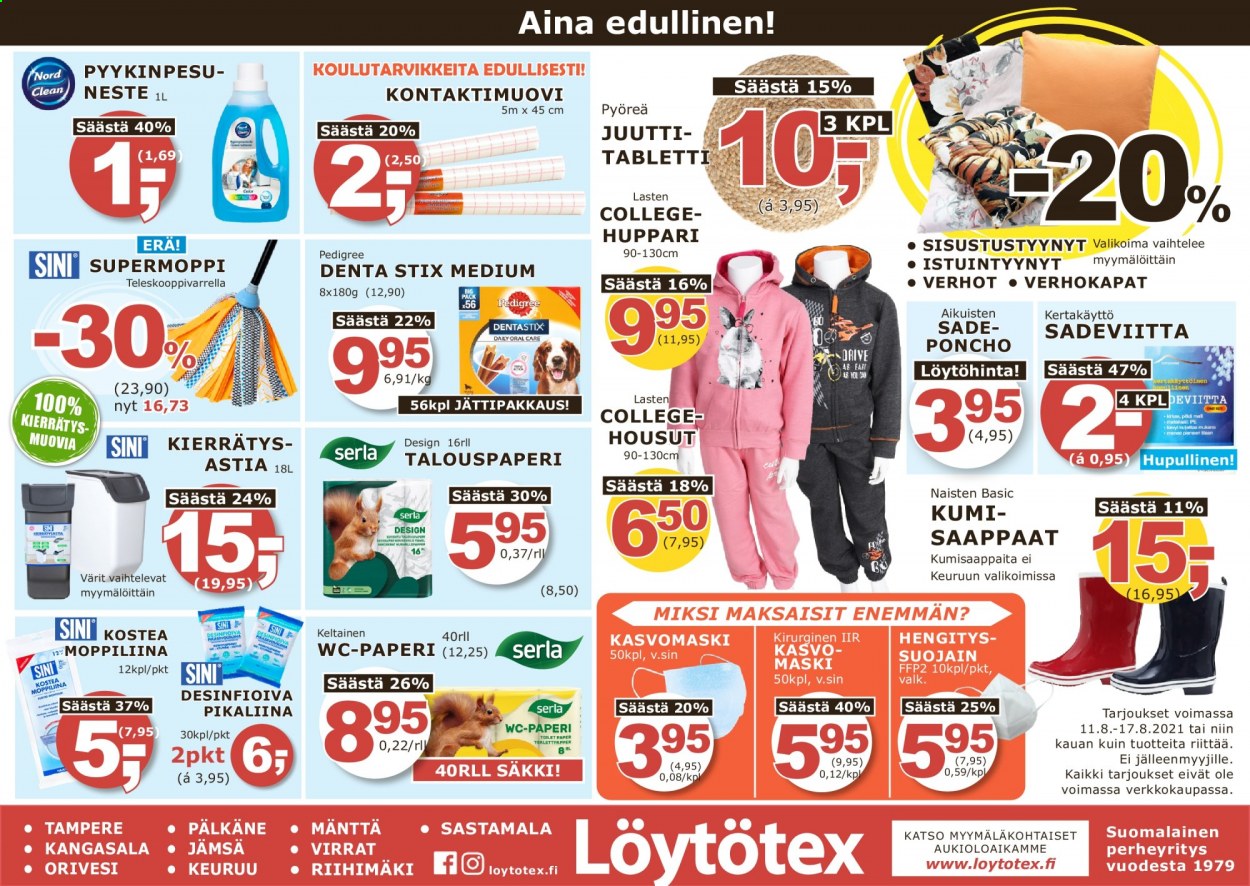 Löytötex tarjoukset - 11.08.2021 - 17.08.2021. Sivu 1