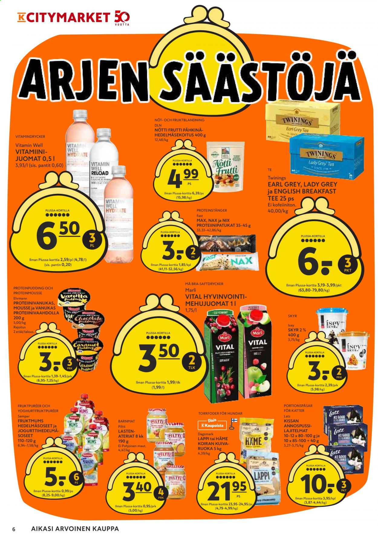 K-citymarket tarjoukset - 16.08.2021 - 22.08.2021. Sivu 6
