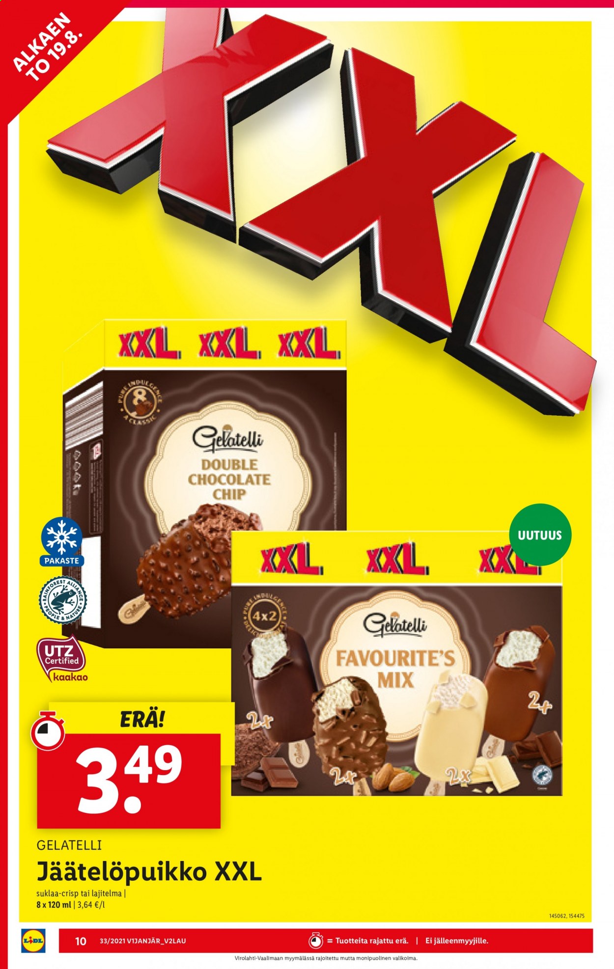Lidl tarjoukset - 19.08.2021 - 25.08.2021. Sivu 10
