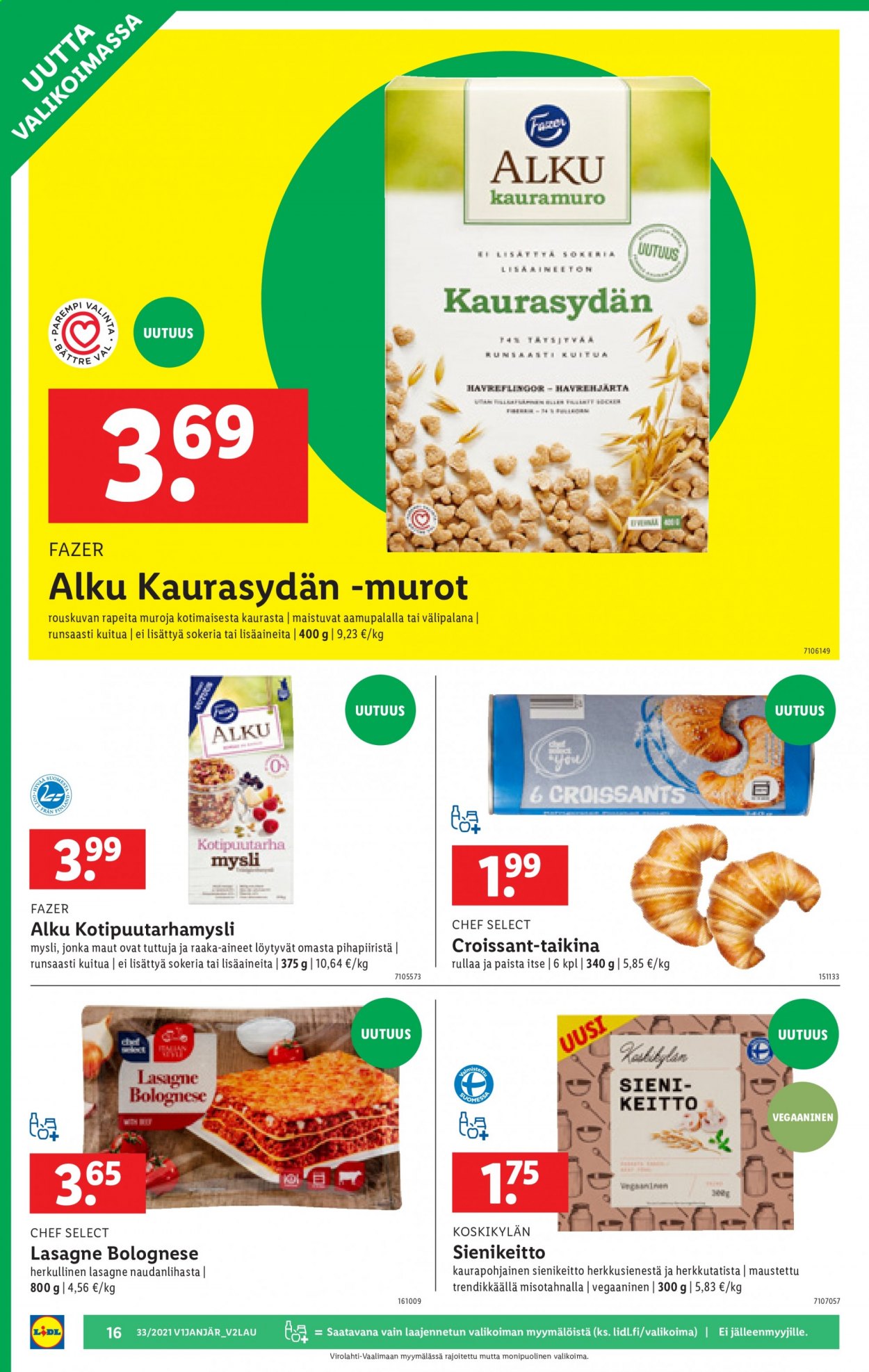 Lidl tarjoukset - 19.08.2021 - 25.08.2021. Sivu 16