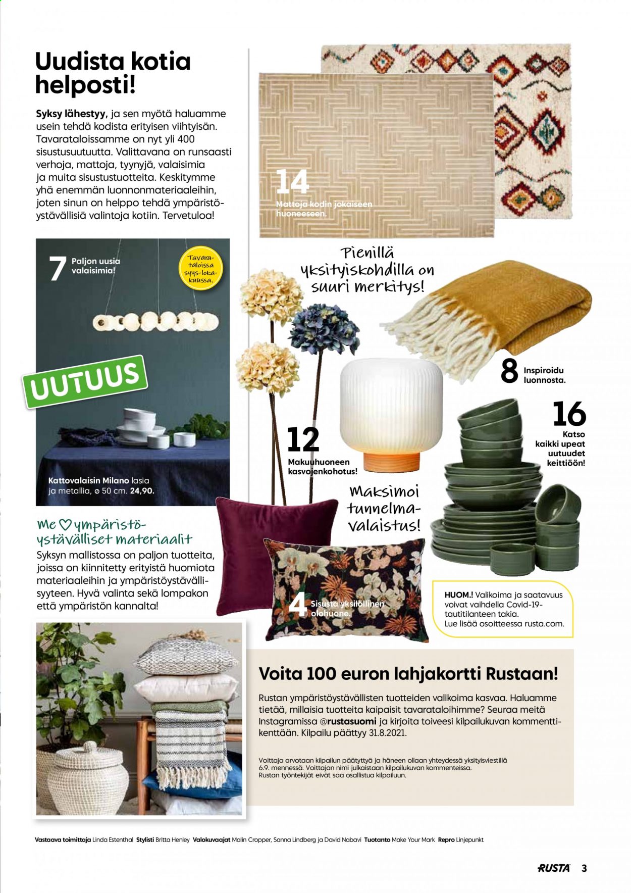 Rusta tarjoukset - 18.08.2021 - 31.08.2021. Sivu 3