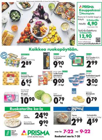 Prisma tarjoukset  - 18.08.2021 - 22.08.2021.