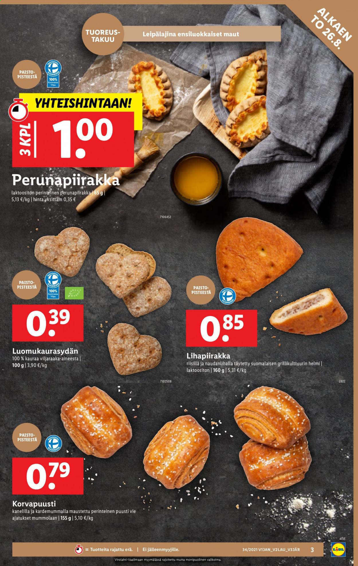 Lidl tarjoukset - 26.08.2021 - 01.09.2021. Sivu 3