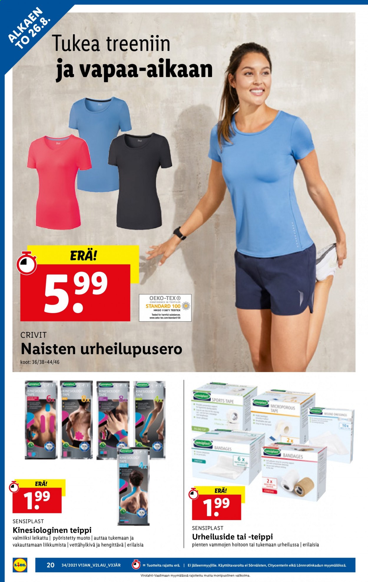 Lidl tarjoukset - 26.08.2021 - 01.09.2021. Sivu 20