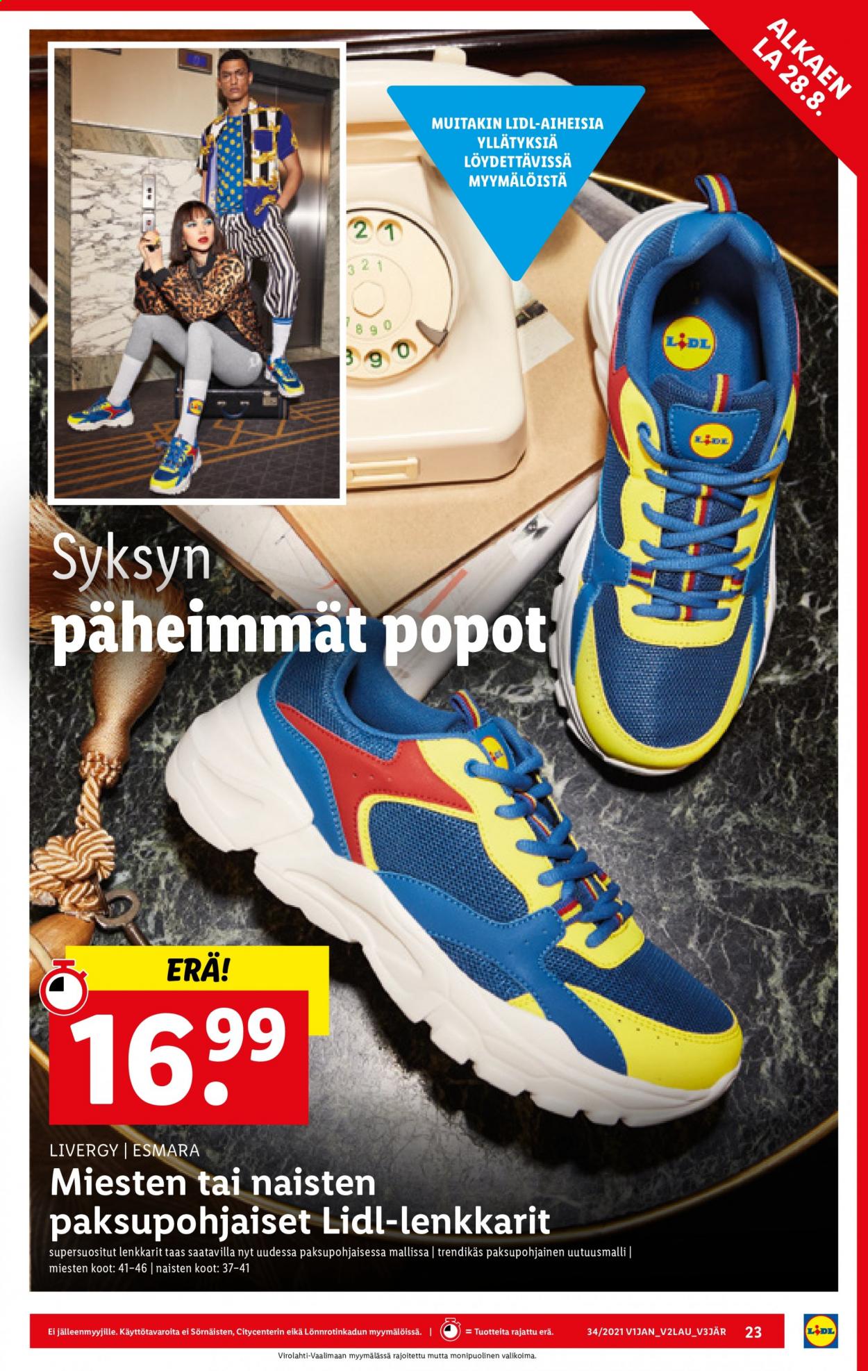 Lidl tarjoukset - 26.08.2021 - 01.09.2021. Sivu 23