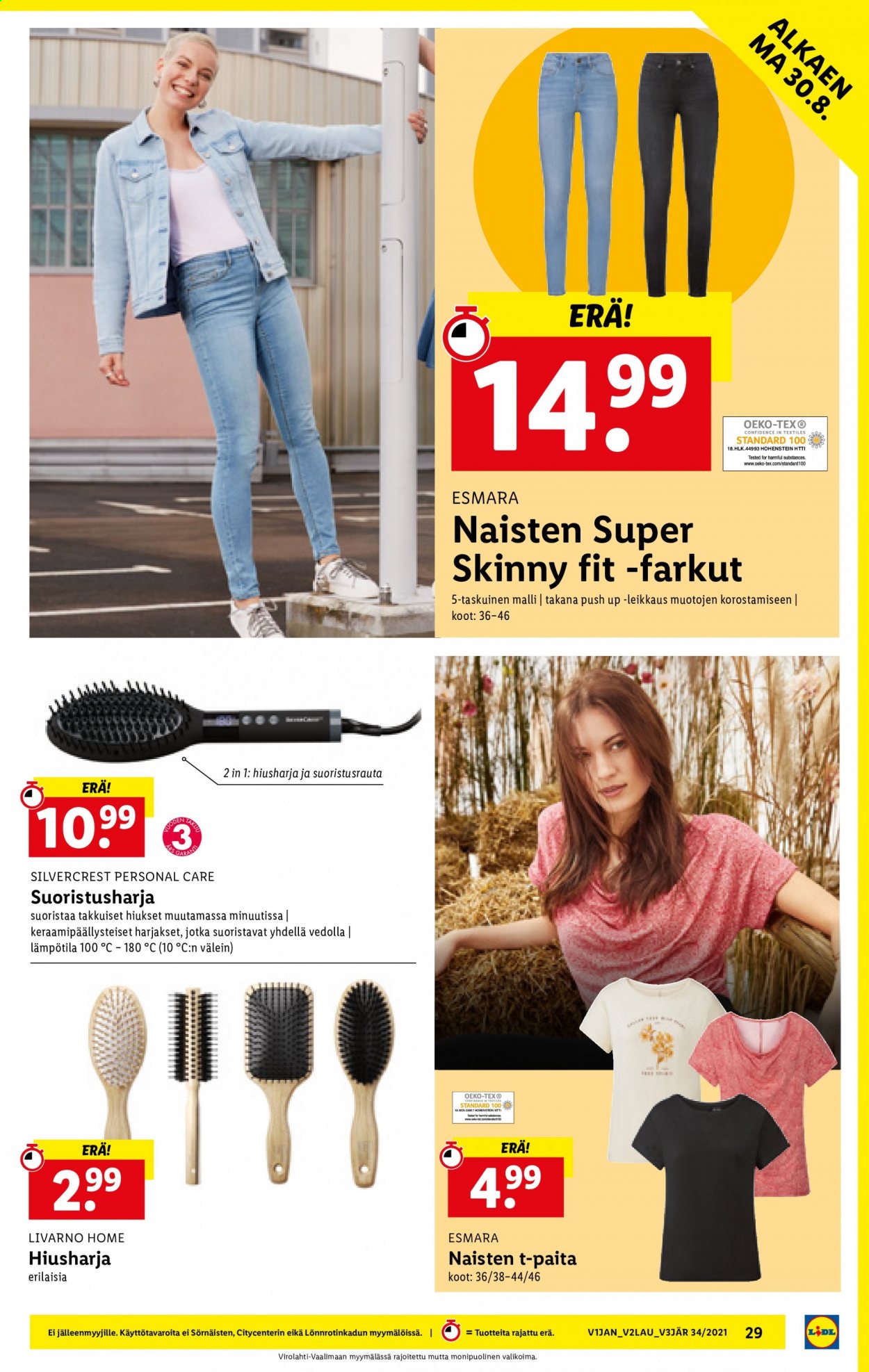 Lidl tarjoukset - 26.08.2021 - 01.09.2021. Sivu 29