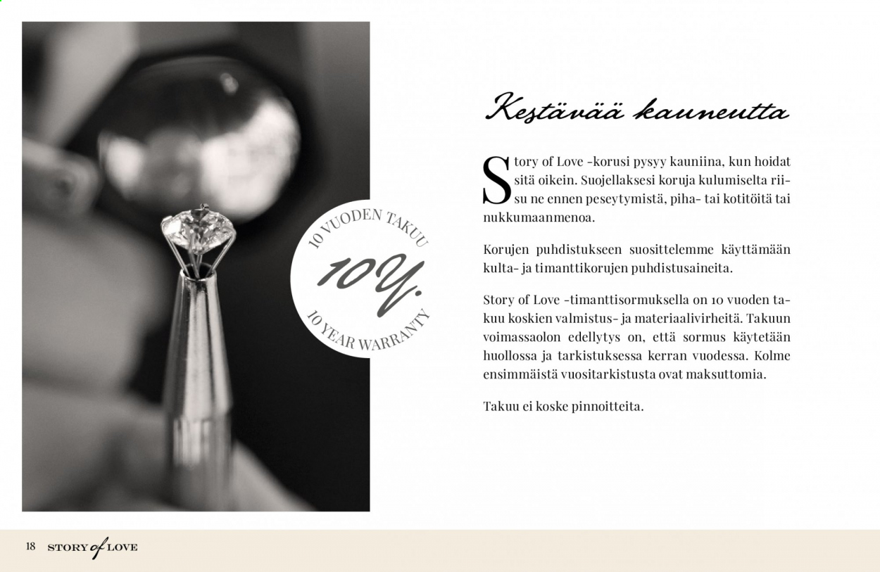 Kultajousi tarjoukset. Sivu 18