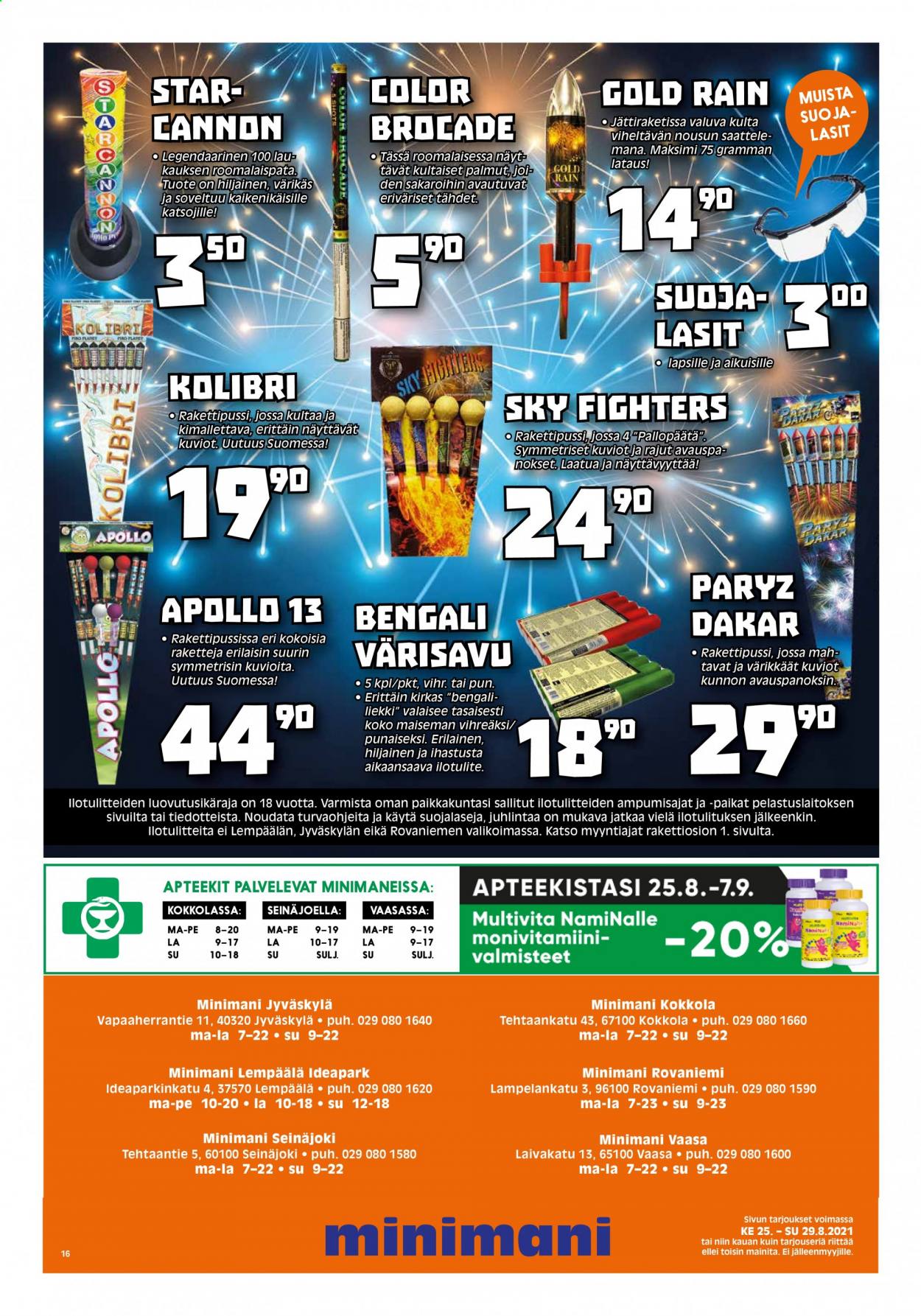 Minimani tarjoukset - 25.08.2021 - 29.08.2021. Sivu 16
