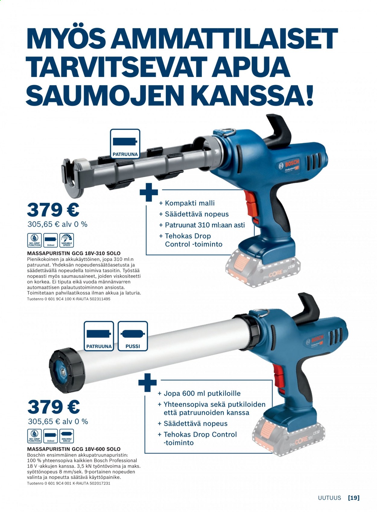 K-Rauta tarjoukset - 01.07.2021 - 31.12.2021. Sivu 19