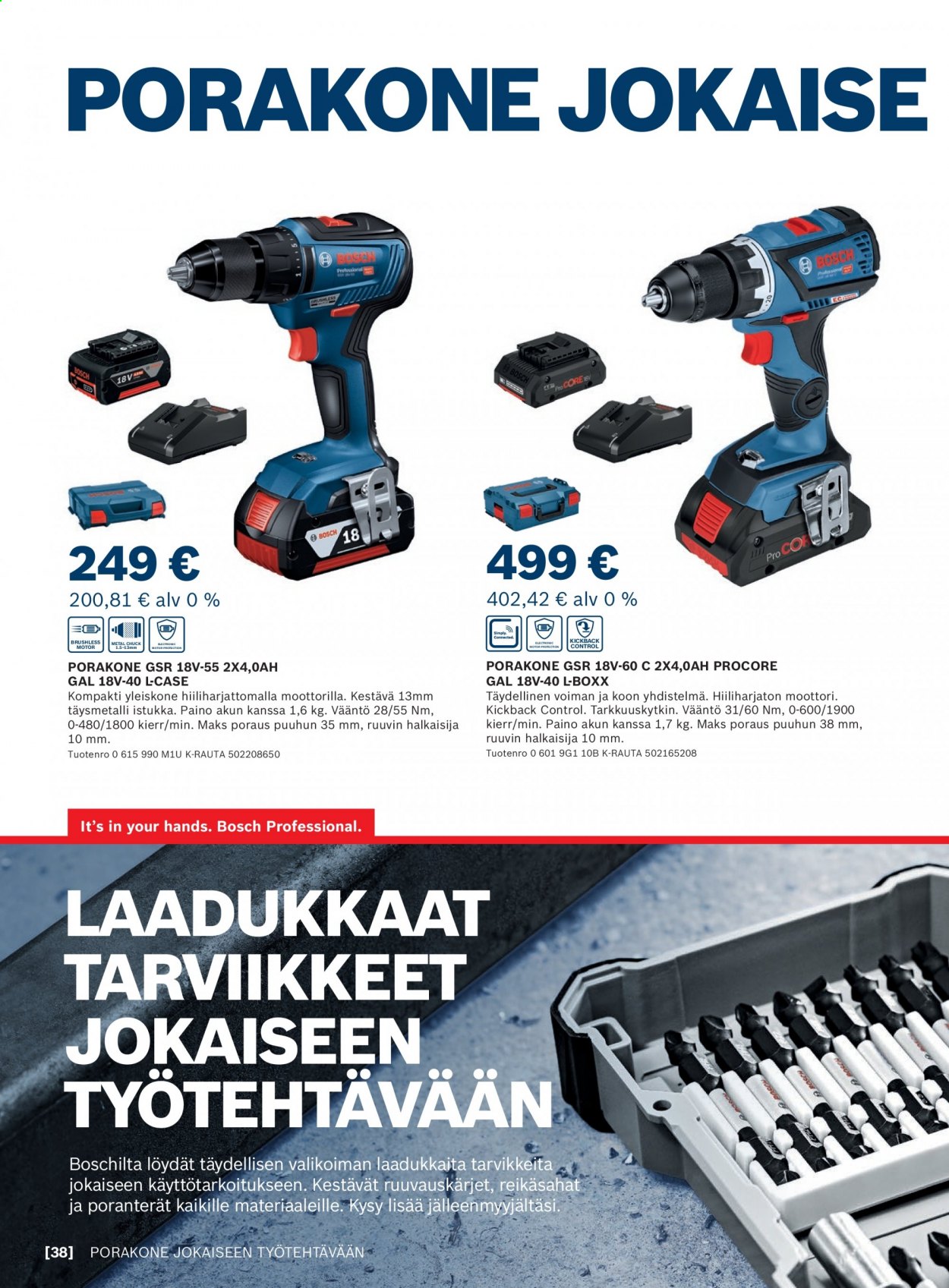 K-Rauta tarjoukset - 01.07.2021 - 31.12.2021. Sivu 38