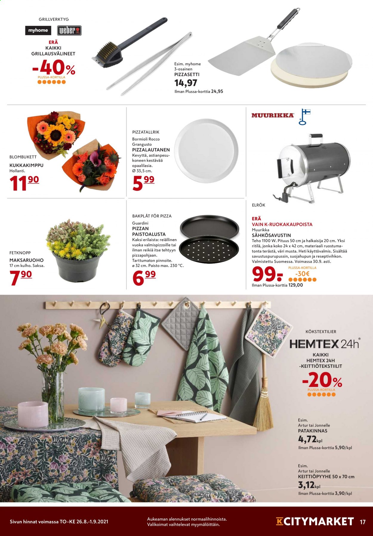 K-citymarket tarjoukset - 26.08.2021 - 29.08.2021. Sivu 17