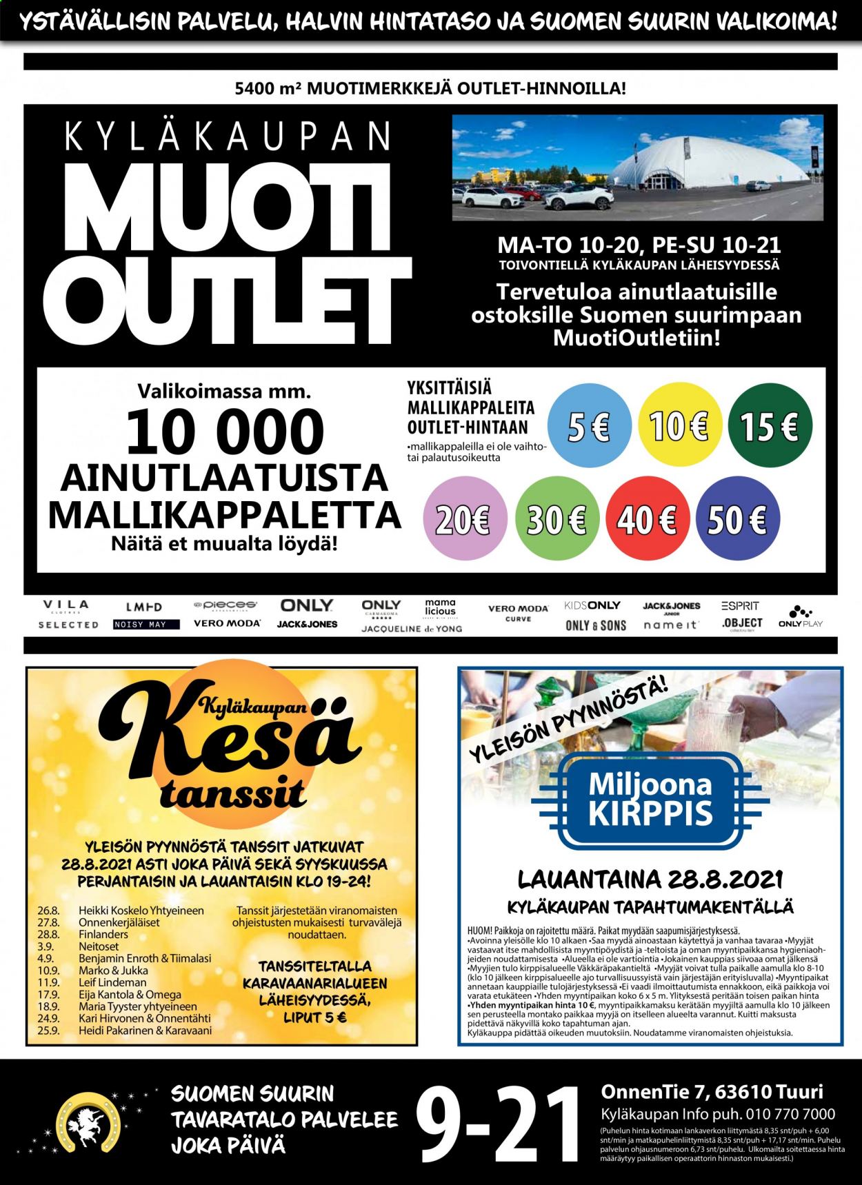 Tuuri tarjoukset - 26.08.2021 - 01.09.2021. Sivu 1