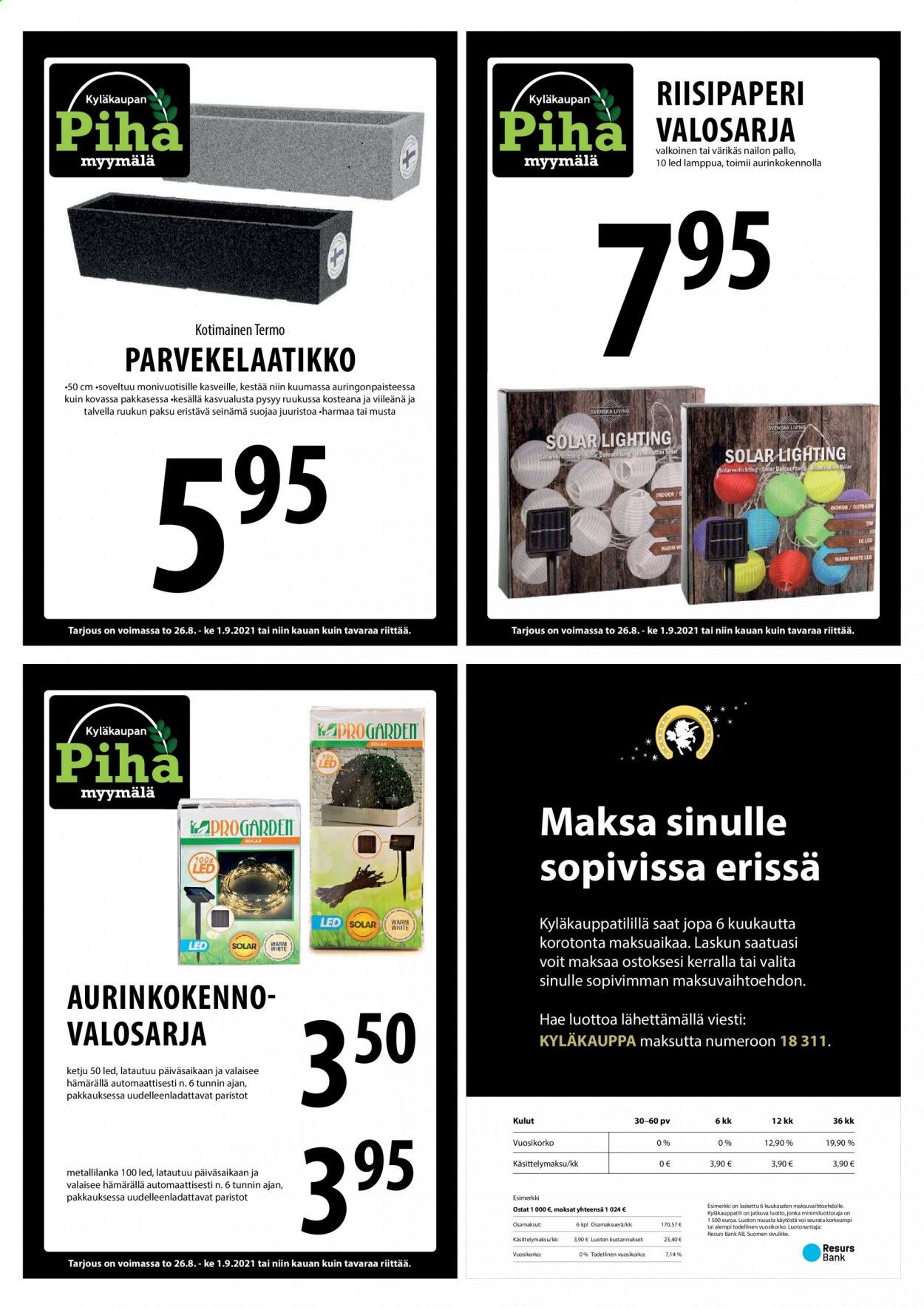 Tuuri tarjoukset - 26.08.2021 - 01.09.2021. Sivu 20