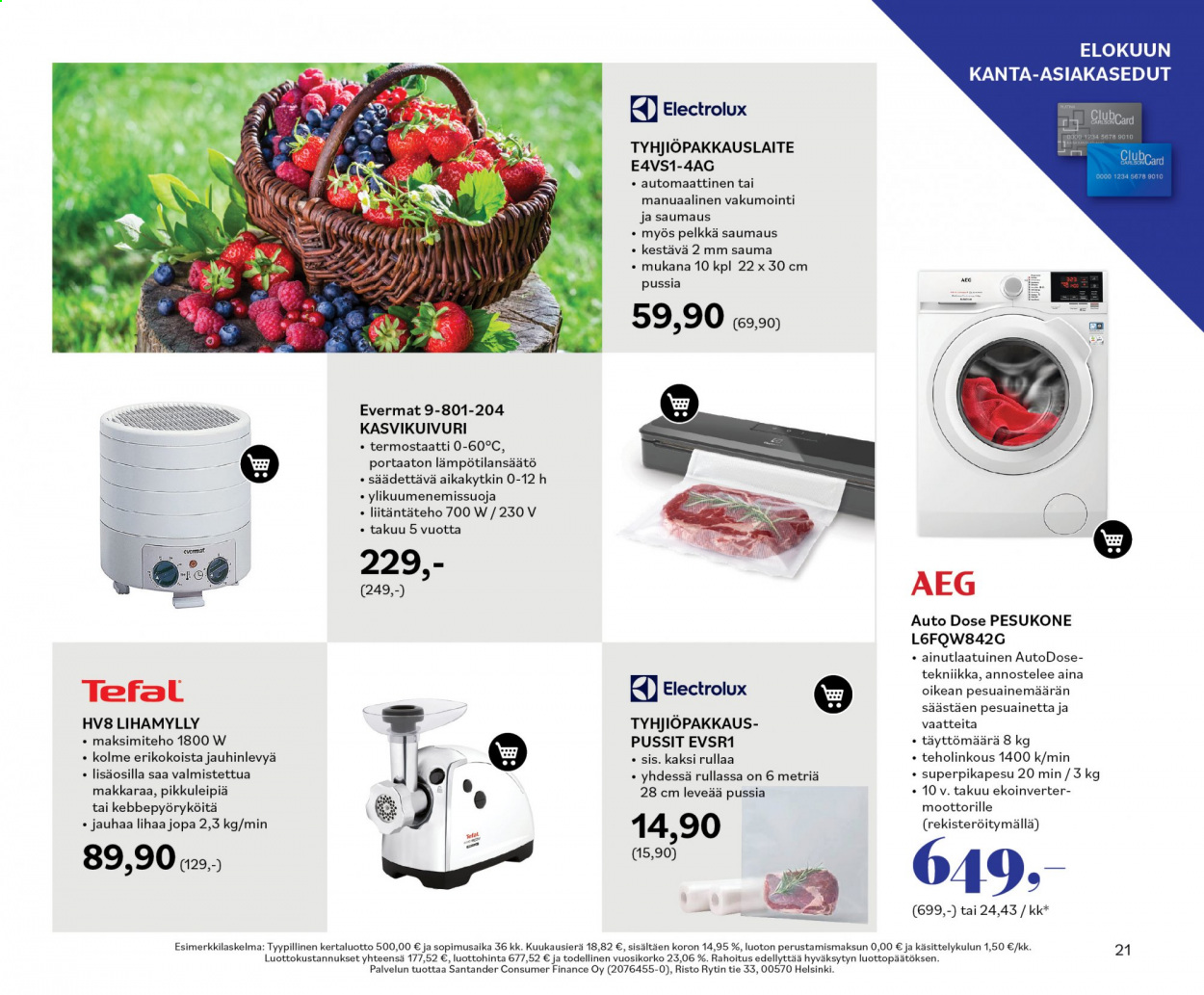 Carlson tarjoukset - 11.08.2021 - 31.08.2021. Sivu 21