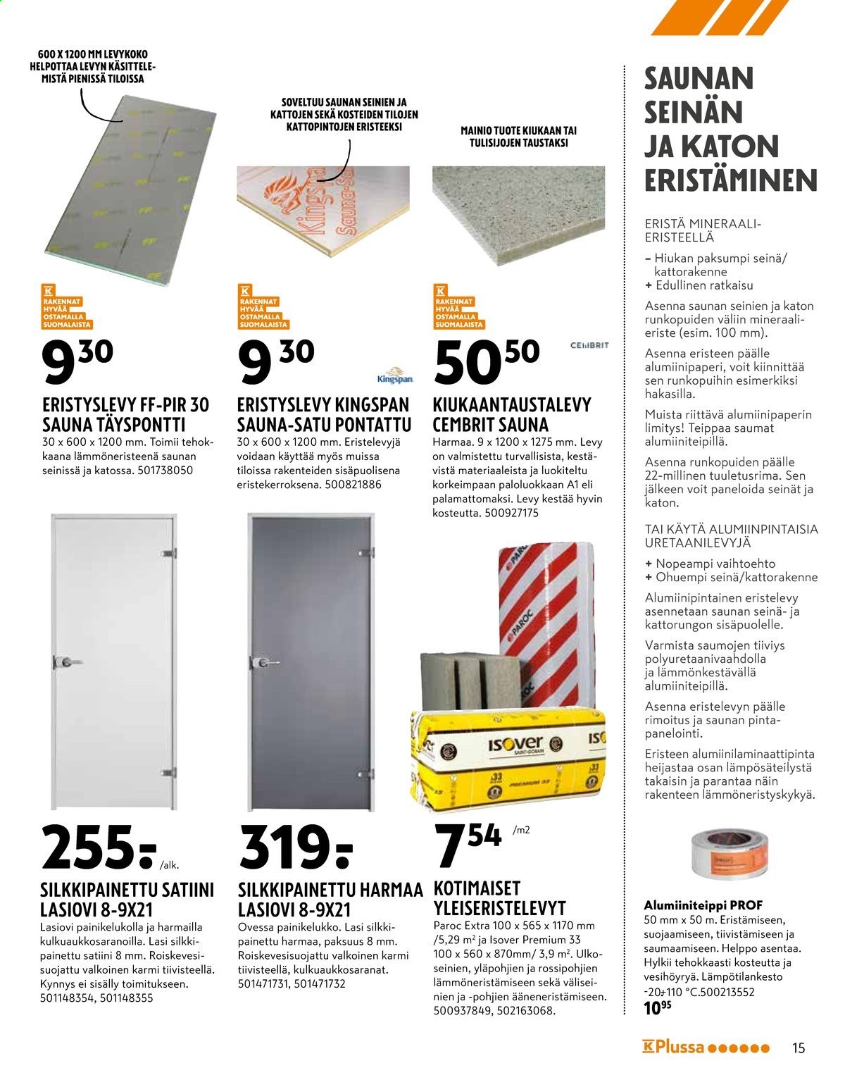 K-Rauta tarjoukset - 18.08.2021 - 31.08.2021. Sivu 15