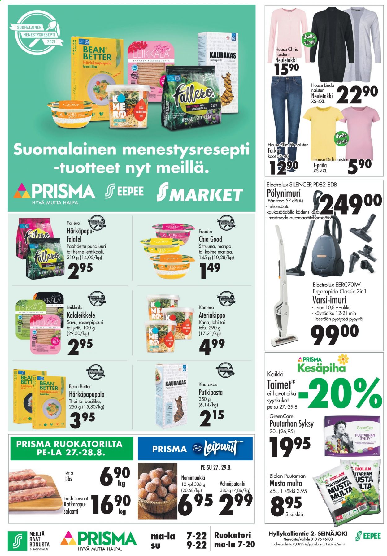 Prisma tarjoukset - 27.08.2021 - 29.08.2021. Sivu 1