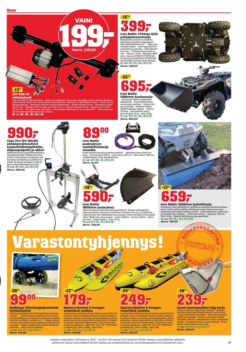 Kärkkäinen tarjoukset - 26.08.2021 - 08.09.2021. Sivu 19