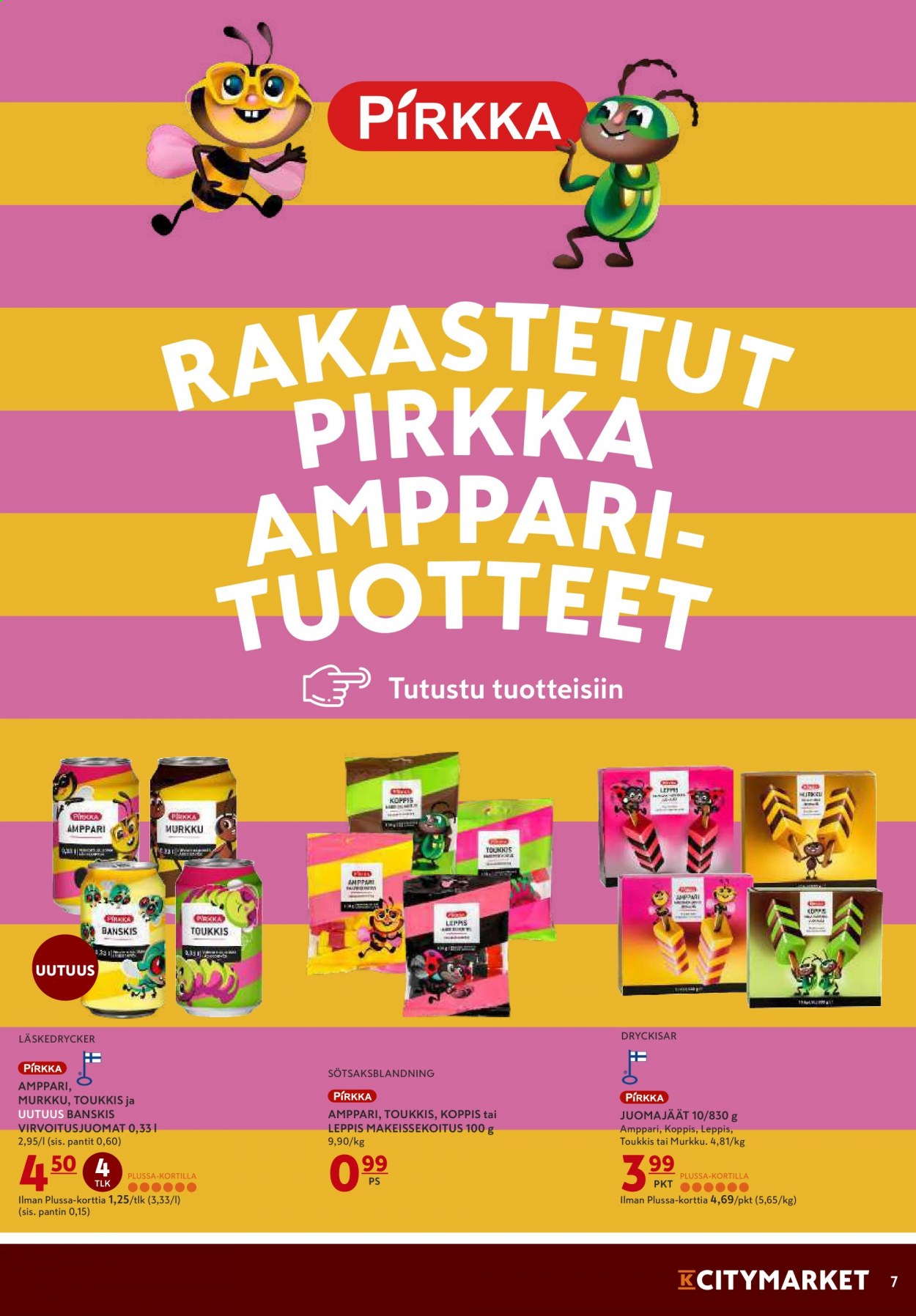 K-citymarket tarjoukset - 30.08.2021 - 01.09.2021. Sivu 7