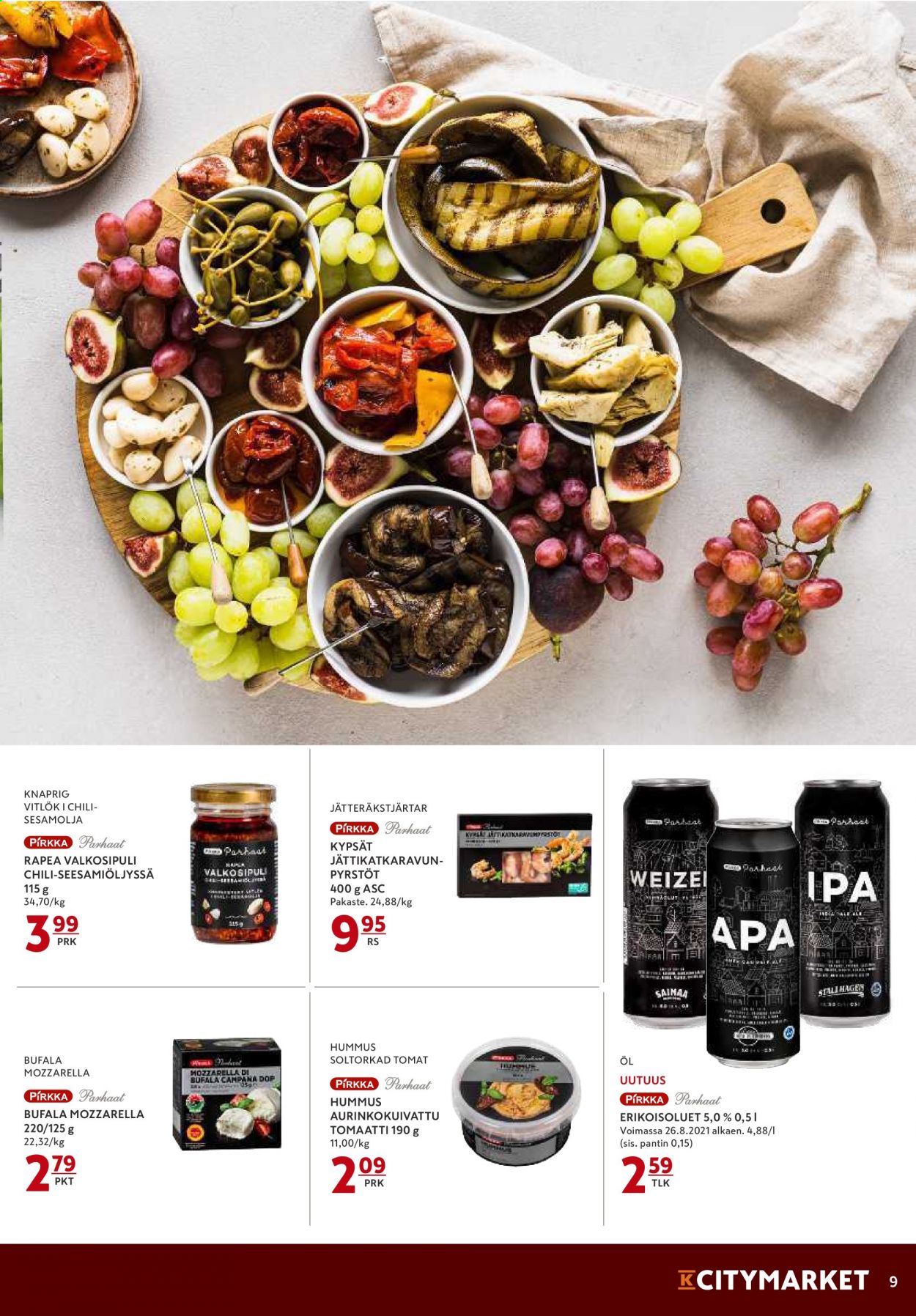 K-citymarket tarjoukset - 30.08.2021 - 01.09.2021. Sivu 9