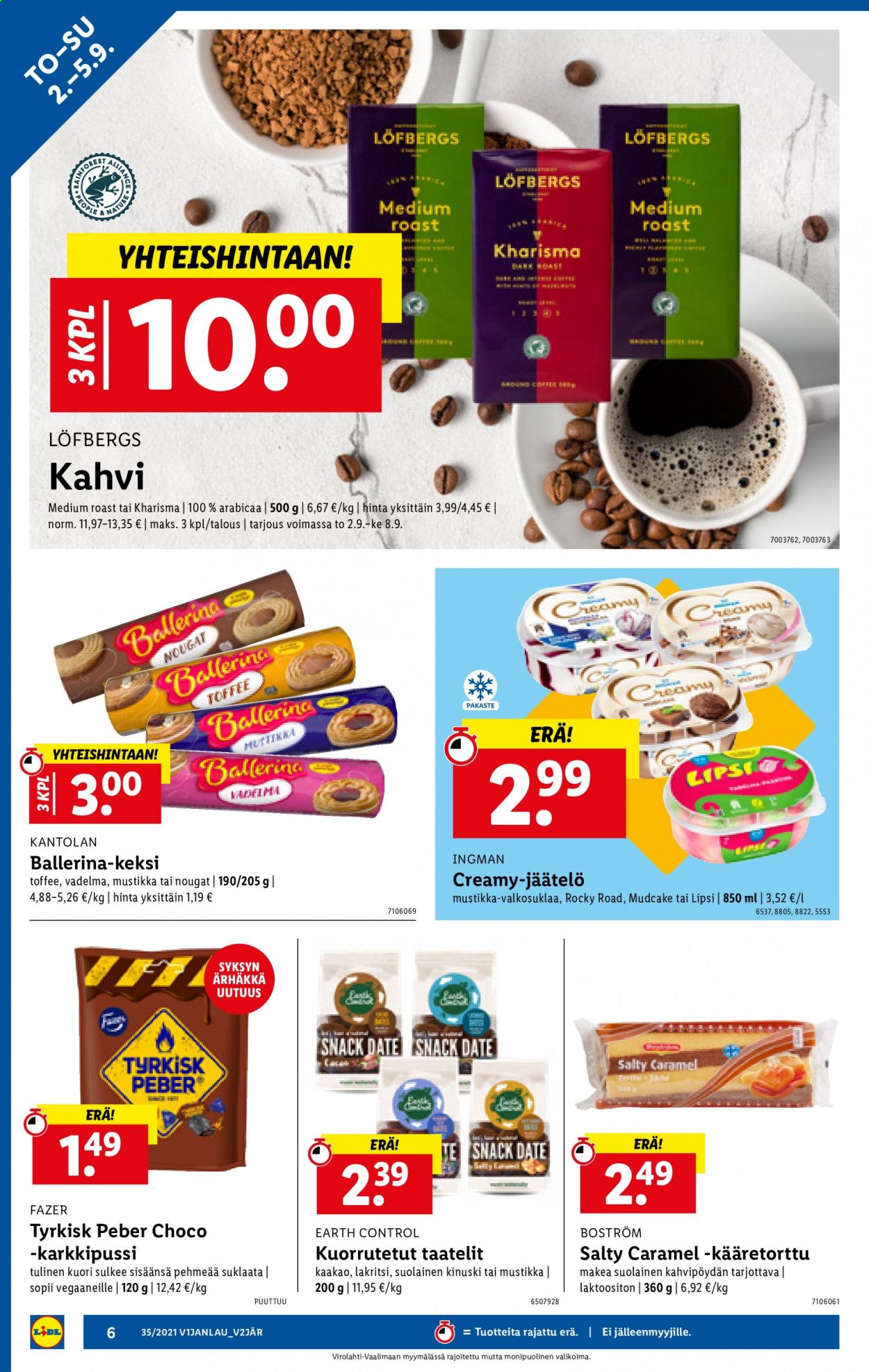 Lidl tarjoukset - 02.09.2021 - 08.09.2021. Sivu 6
