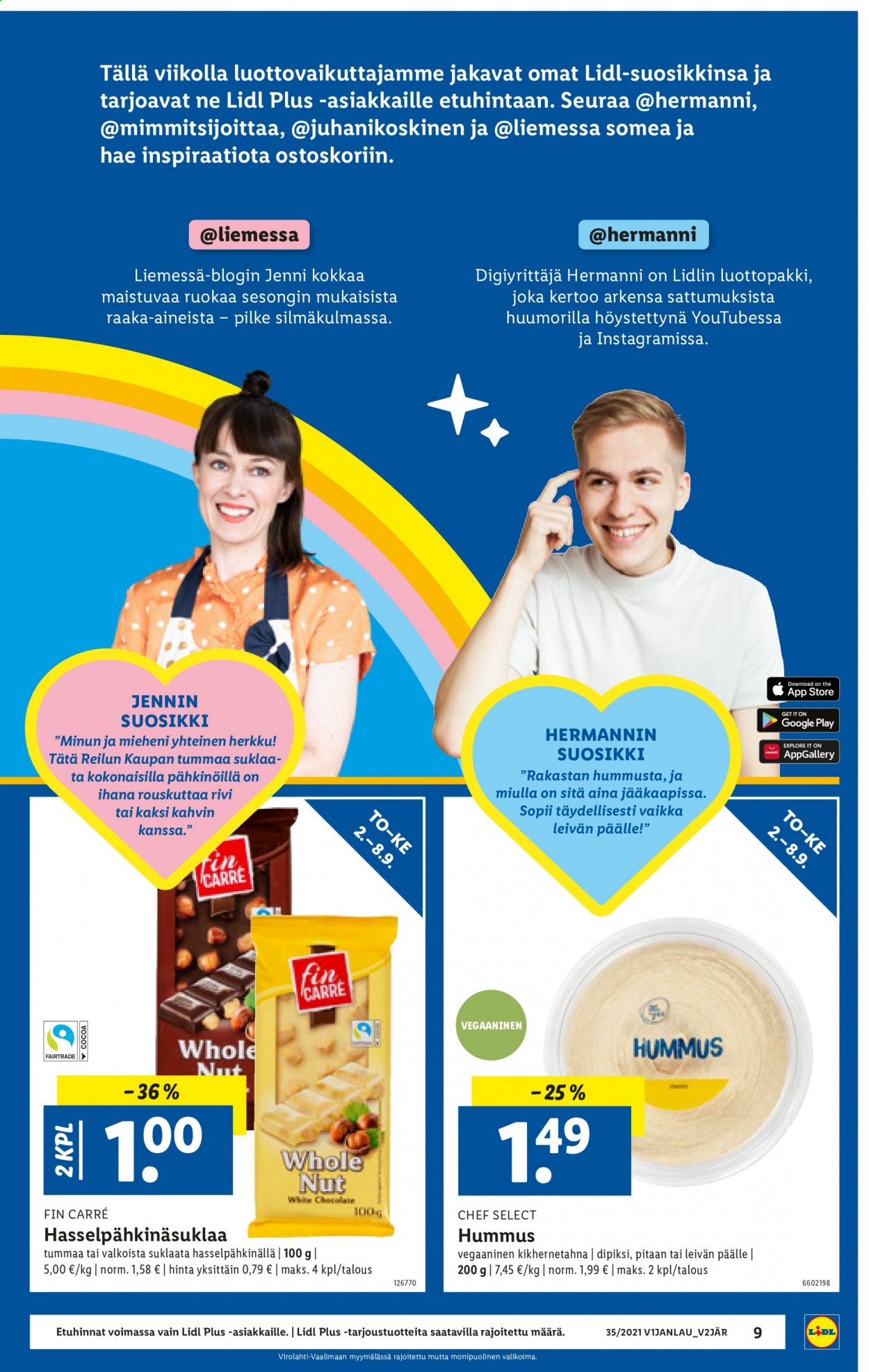 Lidl tarjoukset - 02.09.2021 - 08.09.2021. Sivu 9