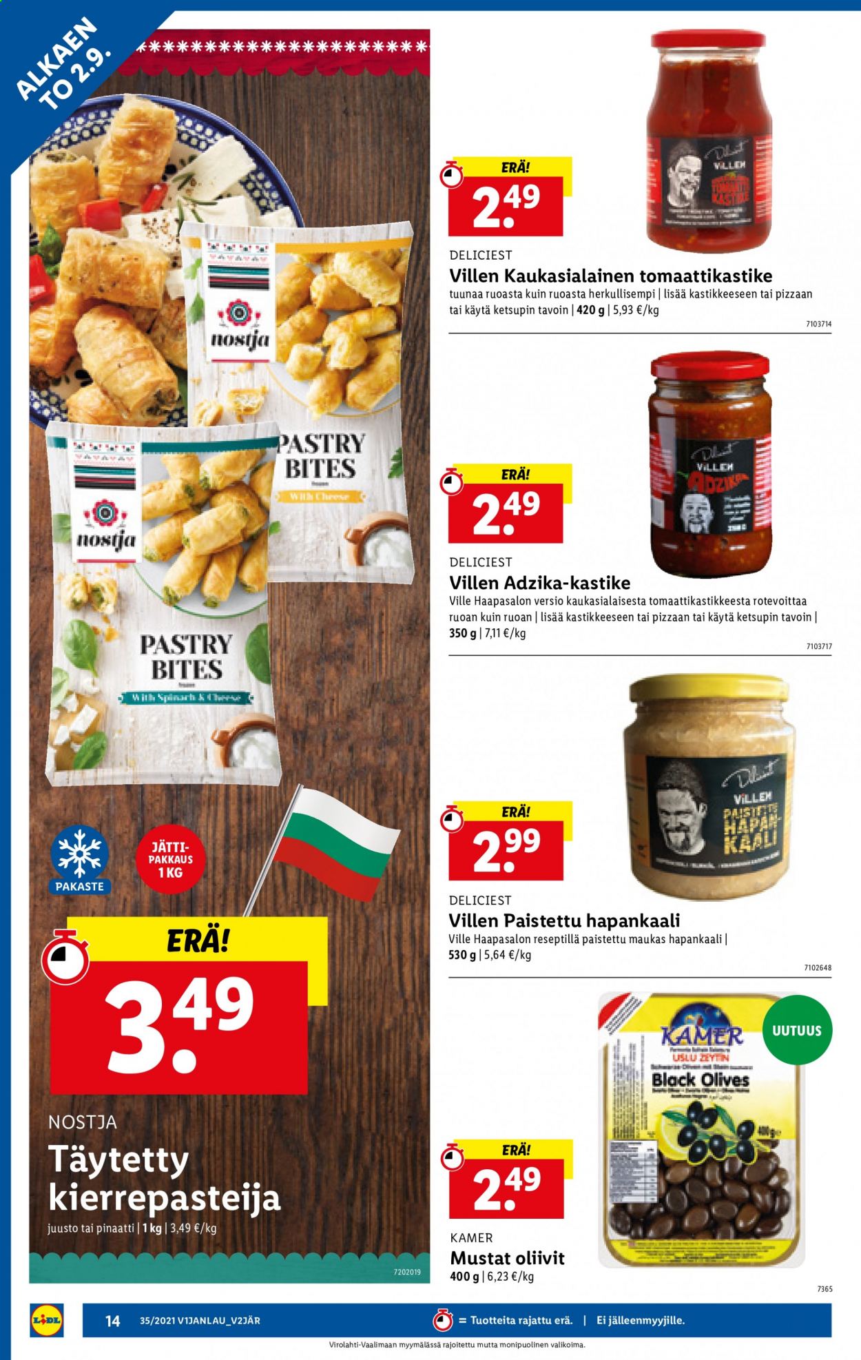 Lidl tarjoukset - 02.09.2021 - 08.09.2021. Sivu 14