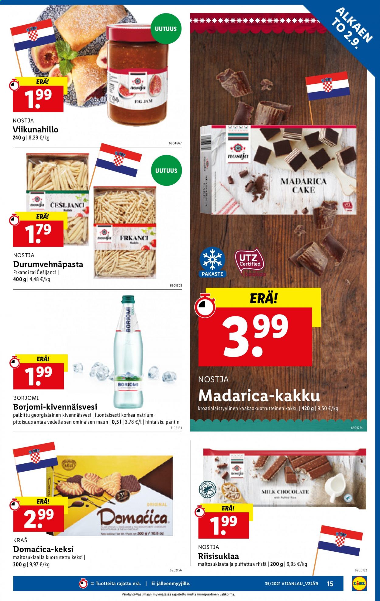 Lidl tarjoukset - 02.09.2021 - 08.09.2021. Sivu 15