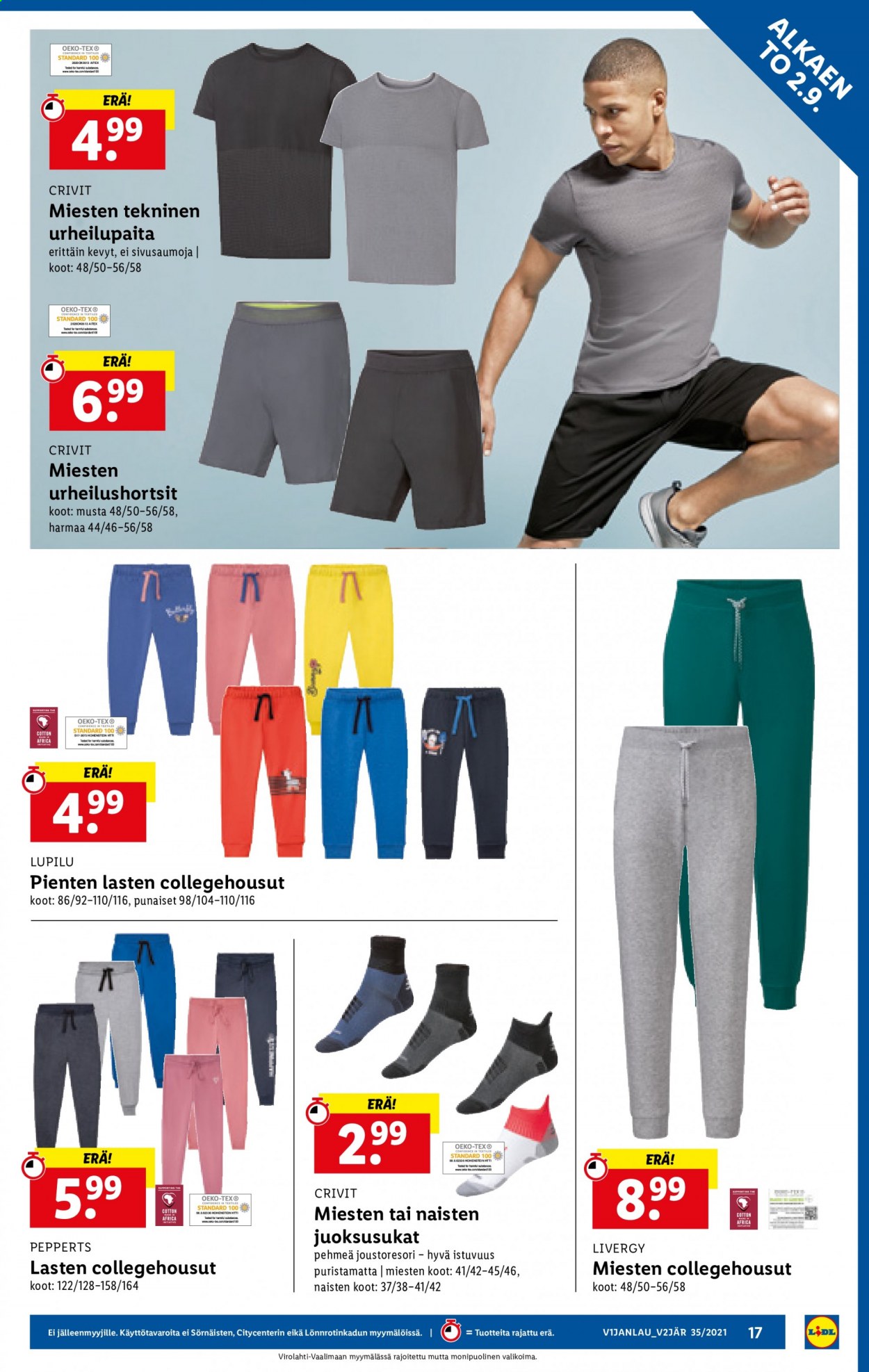 Lidl tarjoukset - 02.09.2021 - 08.09.2021. Sivu 17