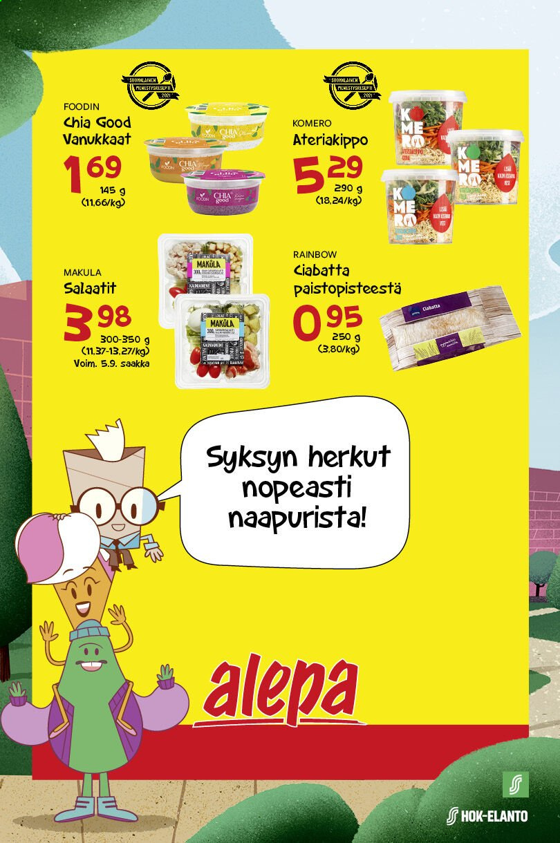 Alepa tarjoukset. Sivu 1