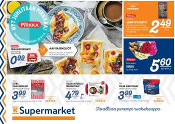 K-Supermarket tarjoukset  - 31.08.2021 - 01.09.2021.
