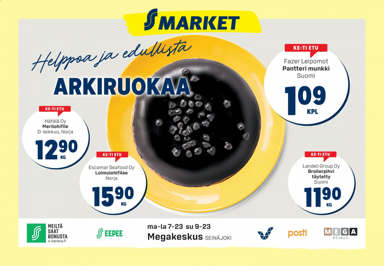 S-market tarjoukset. Sivu 1