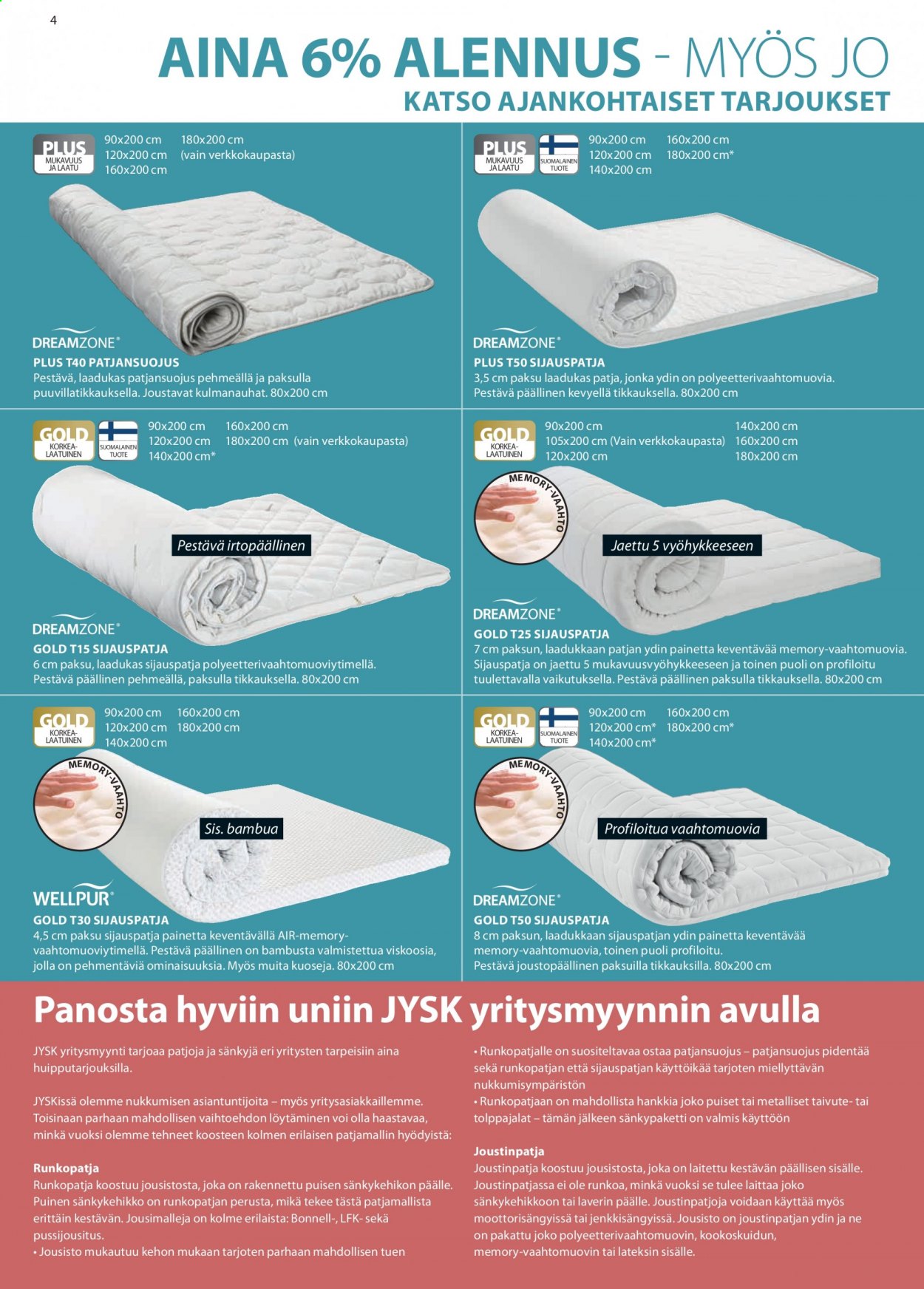 JYSK tarjoukset. Sivu 4