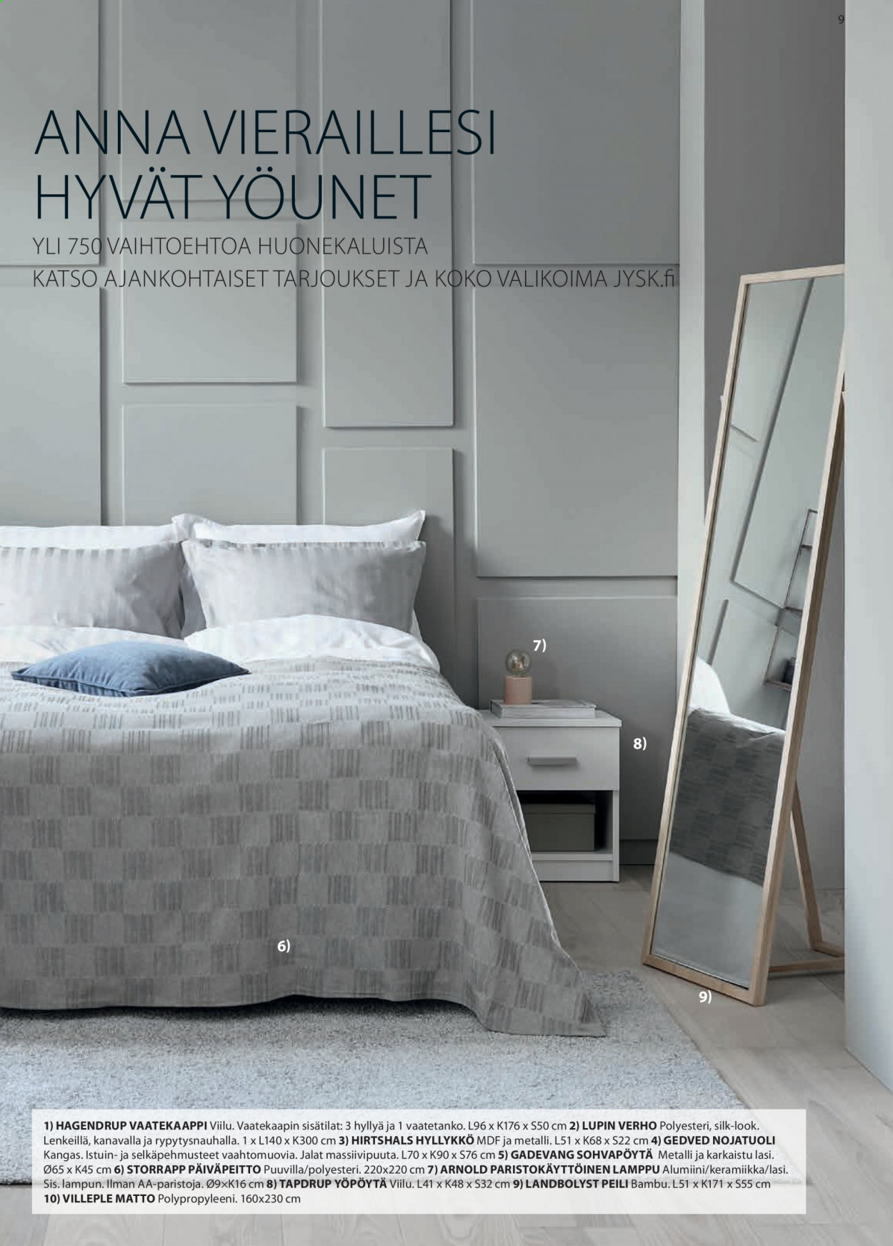 JYSK tarjoukset. Sivu 9