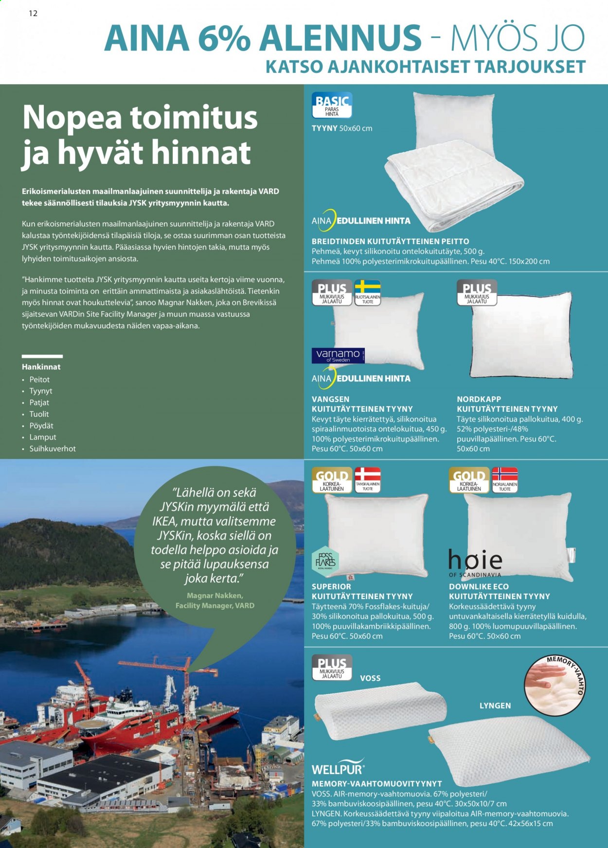 JYSK tarjoukset. Sivu 12