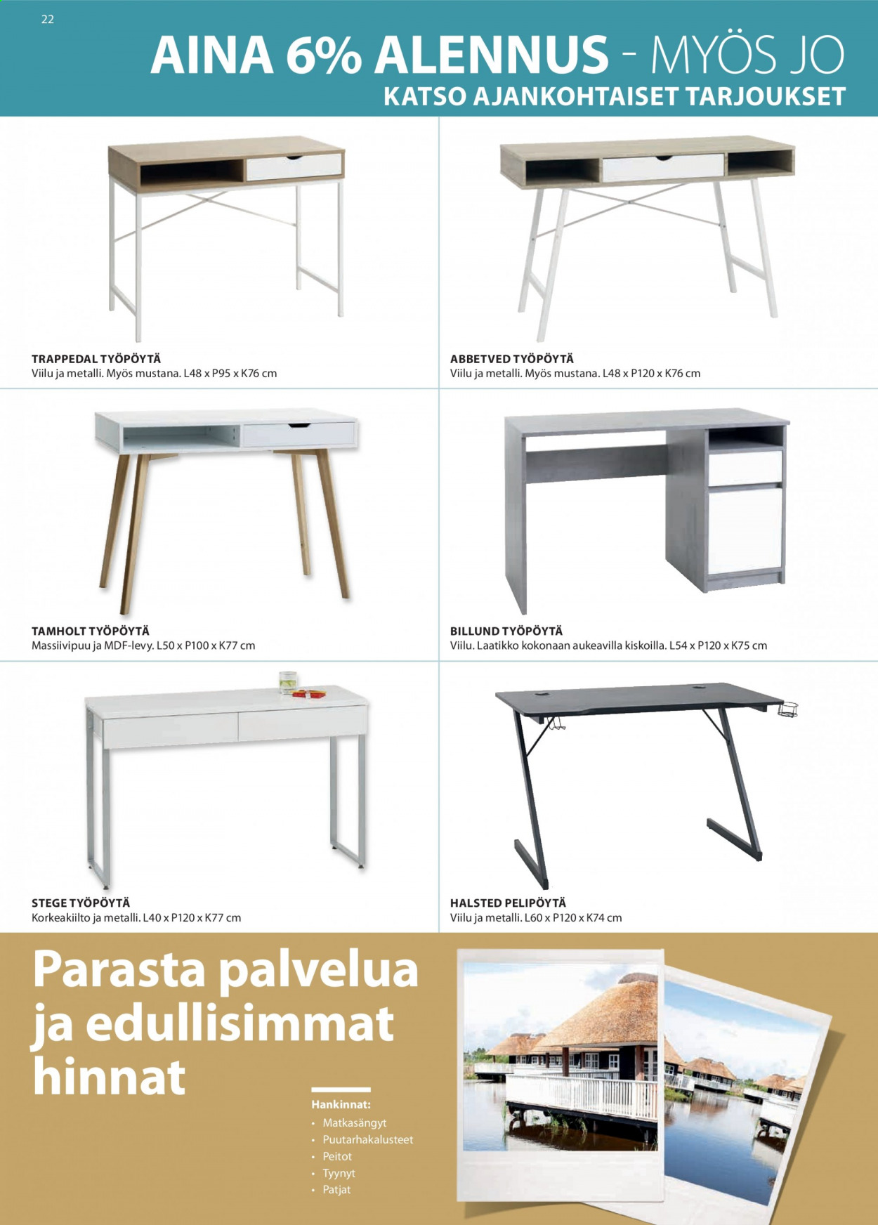 JYSK tarjoukset. Sivu 22