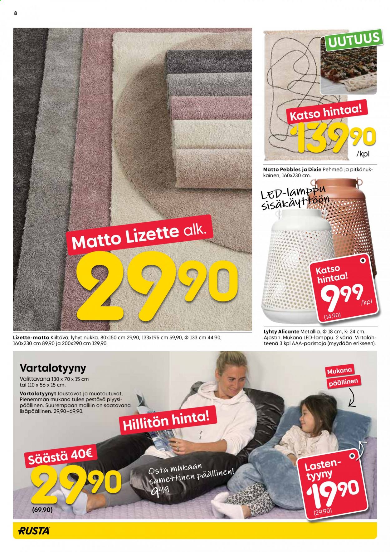 Rusta tarjoukset - 01.09.2021 - 07.09.2021. Sivu 8