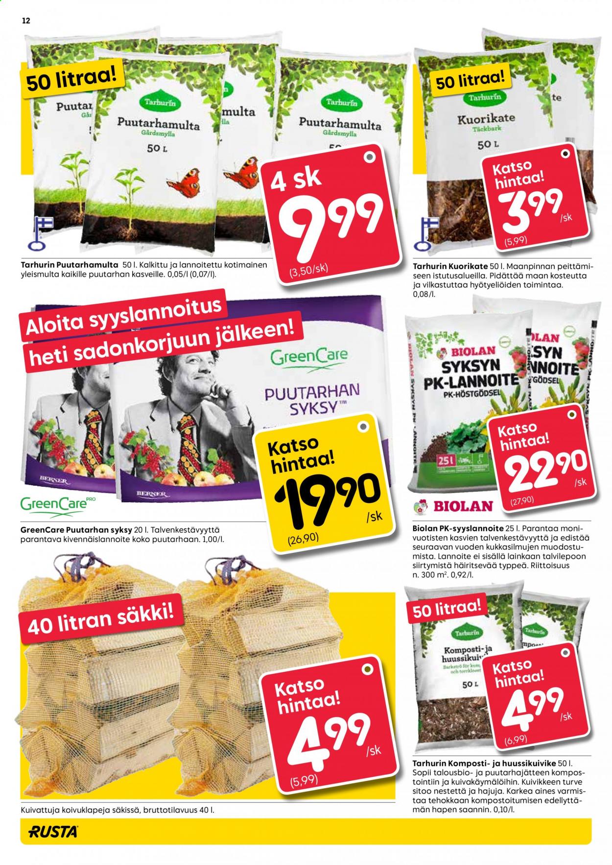 Rusta tarjoukset - 01.09.2021 - 07.09.2021. Sivu 12
