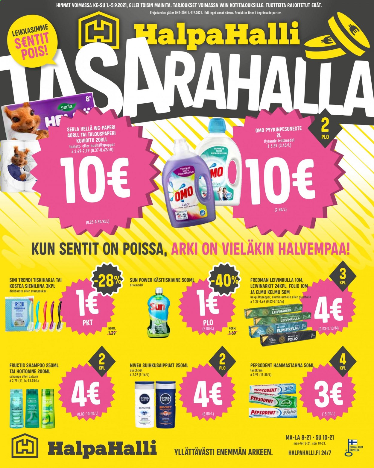 HalpaHalli tarjoukset - 01.09.2021 - 05.09.2021. Sivu 8