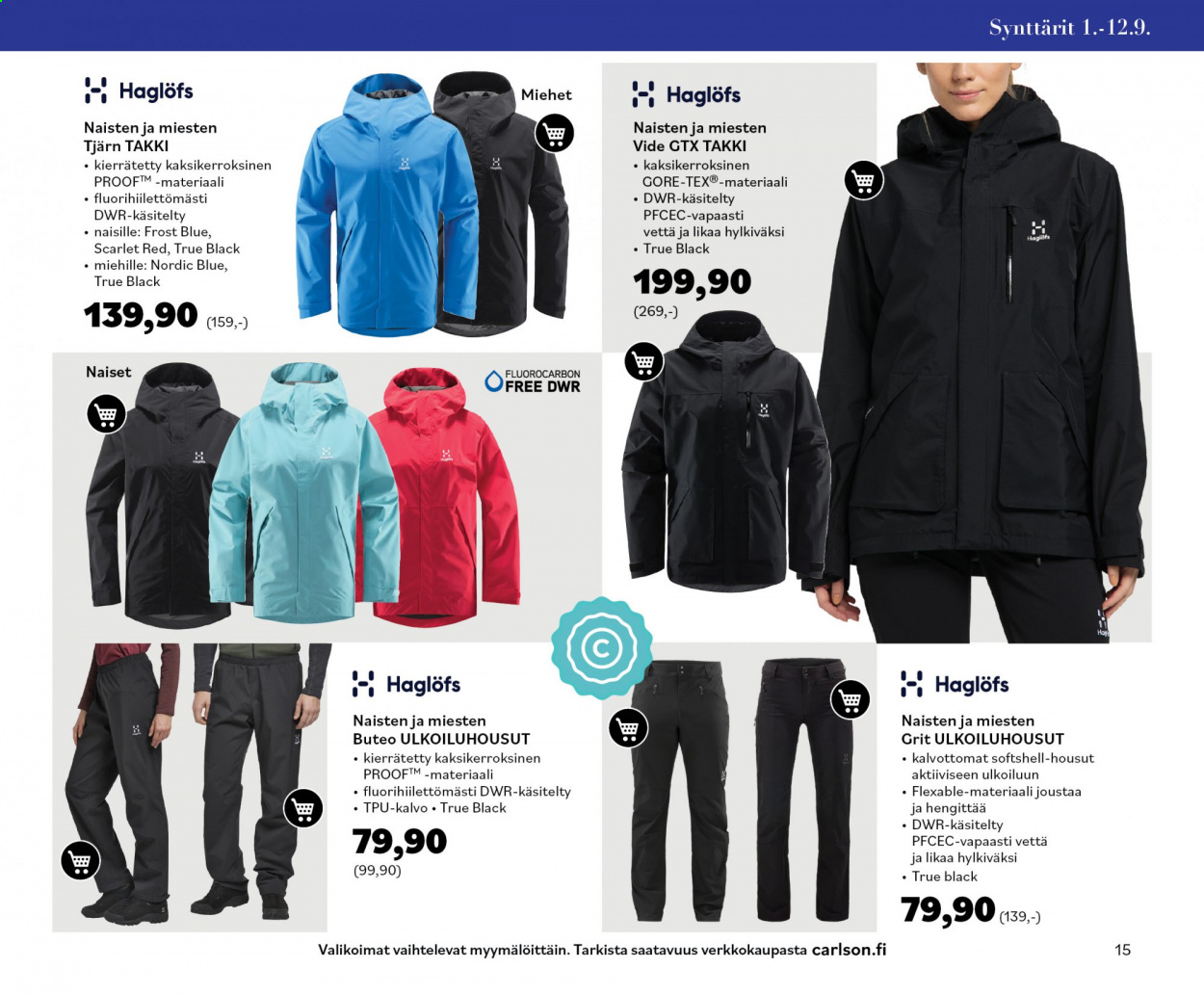 Carlson tarjoukset - 01.09.2021 - 12.09.2021. Sivu 15
