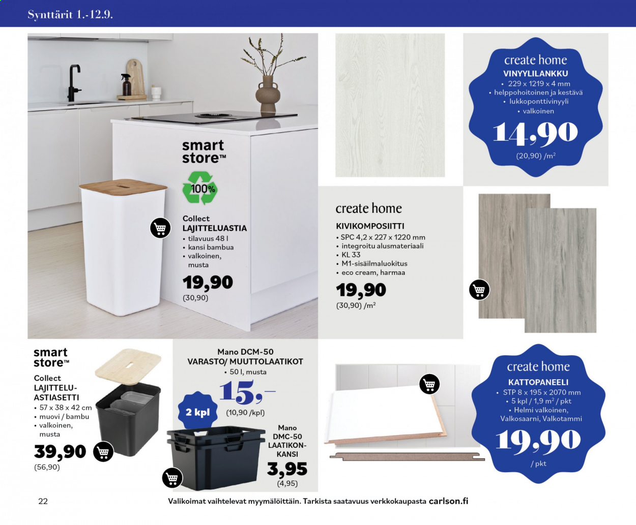 Carlson tarjoukset - 01.09.2021 - 12.09.2021. Sivu 22