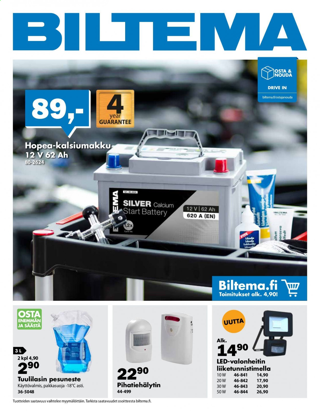 Biltema tarjoukset - 02.09.2021 - 05.09.2021. Sivu 1