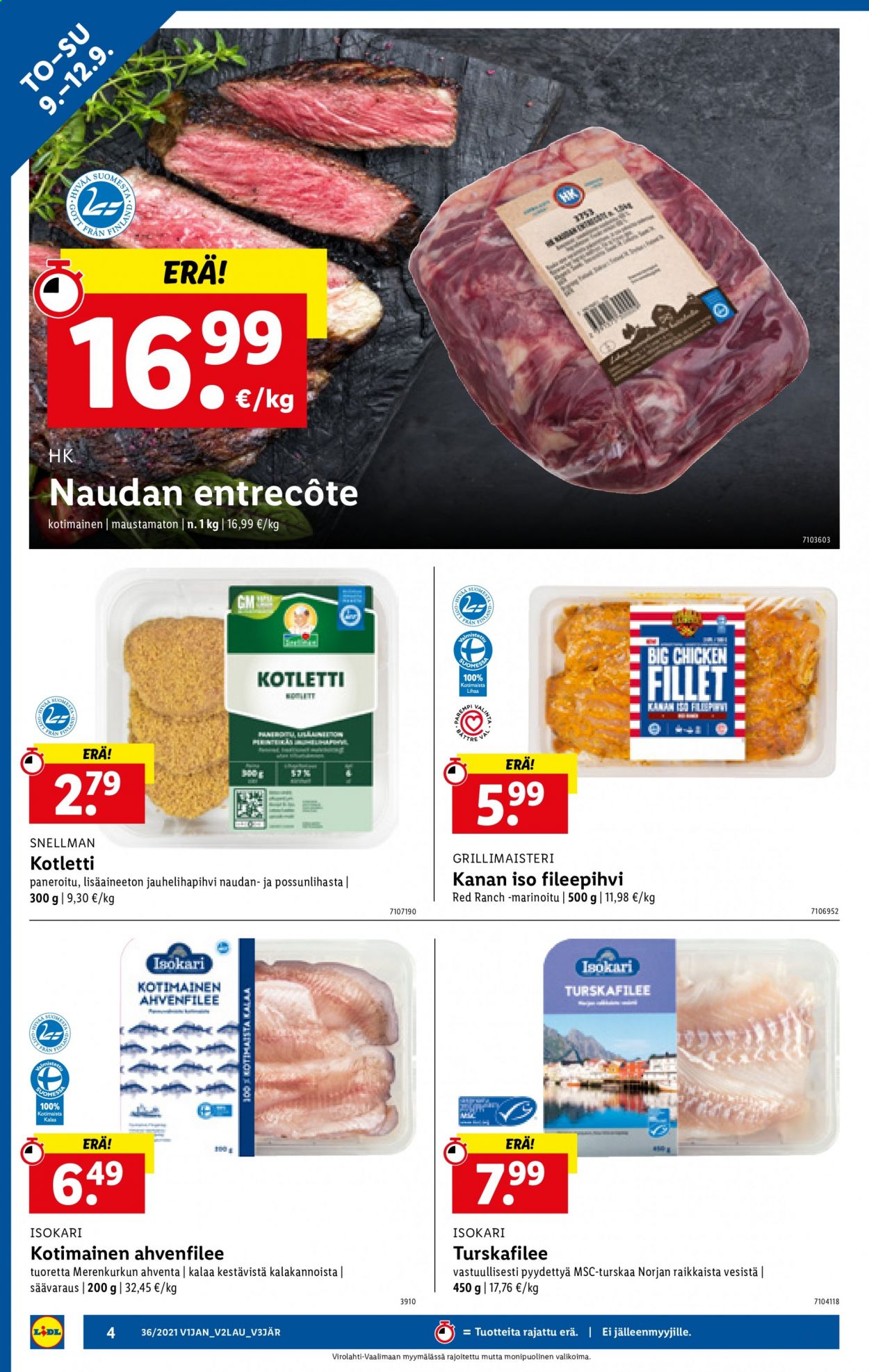 Lidl tarjoukset - 09.09.2021 - 15.09.2021. Sivu 4