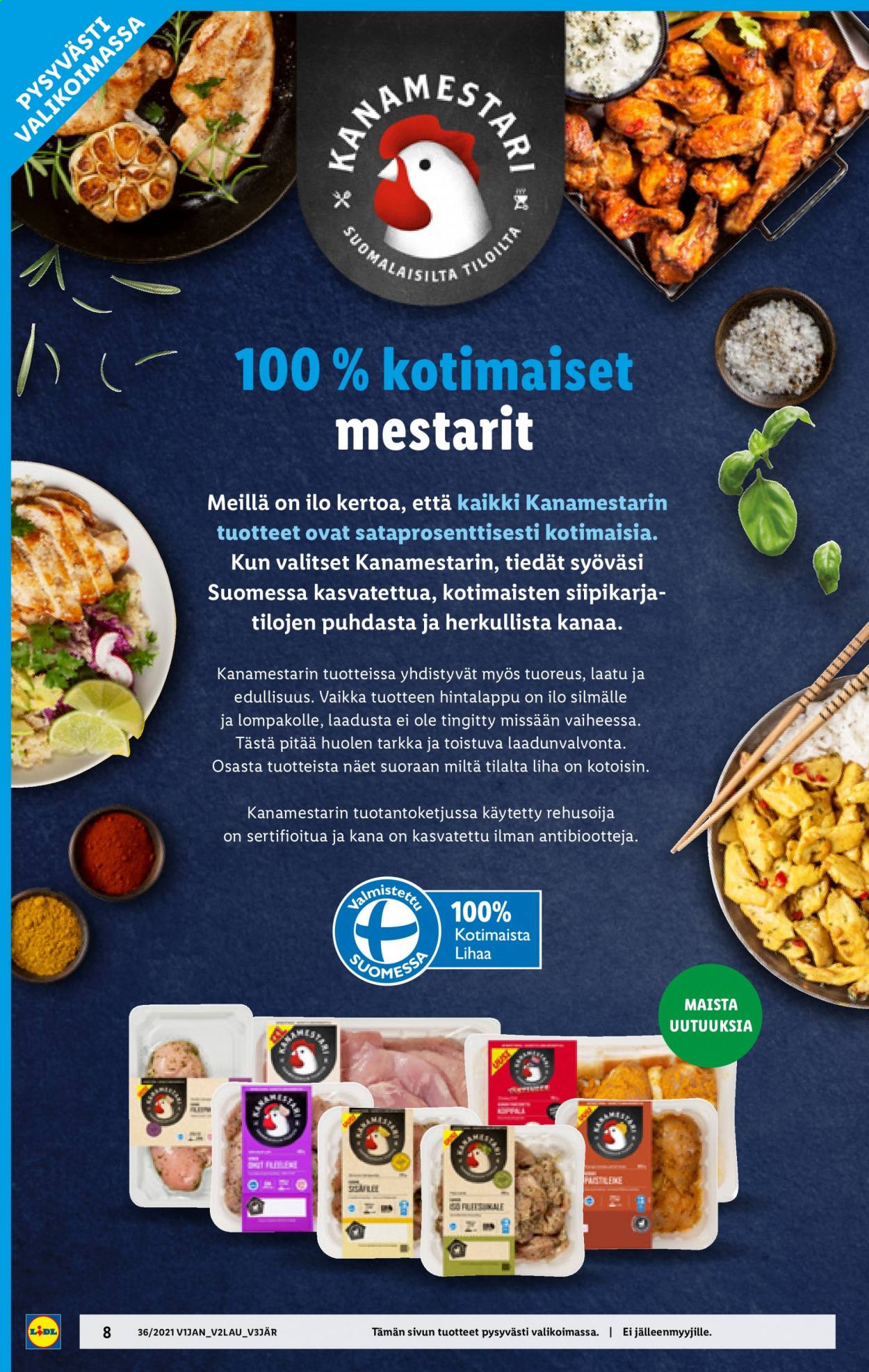 Lidl tarjoukset - 09.09.2021 - 15.09.2021. Sivu 8