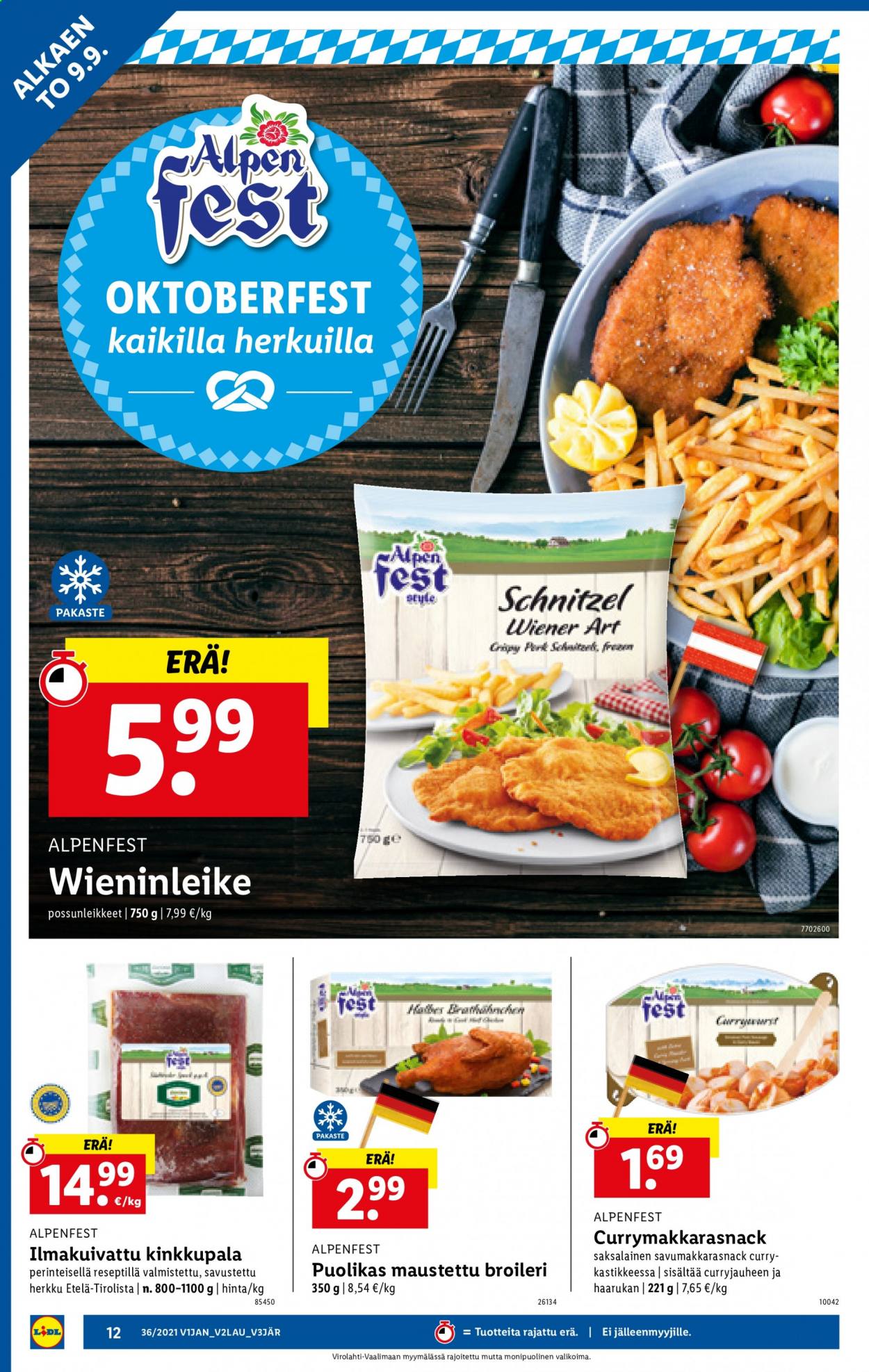 Lidl tarjoukset - 09.09.2021 - 15.09.2021. Sivu 12